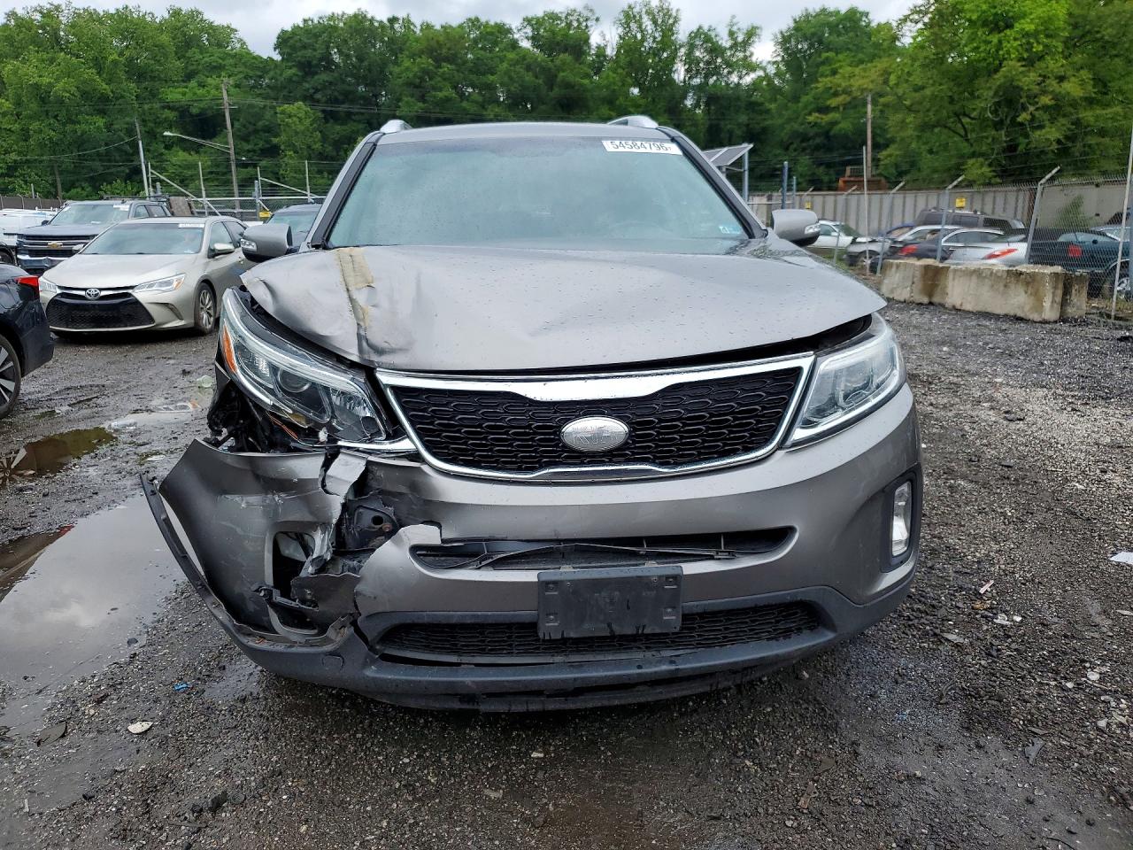 2015 Kia Sorento Lx Beige vin: 5XYKT3A65FG557977