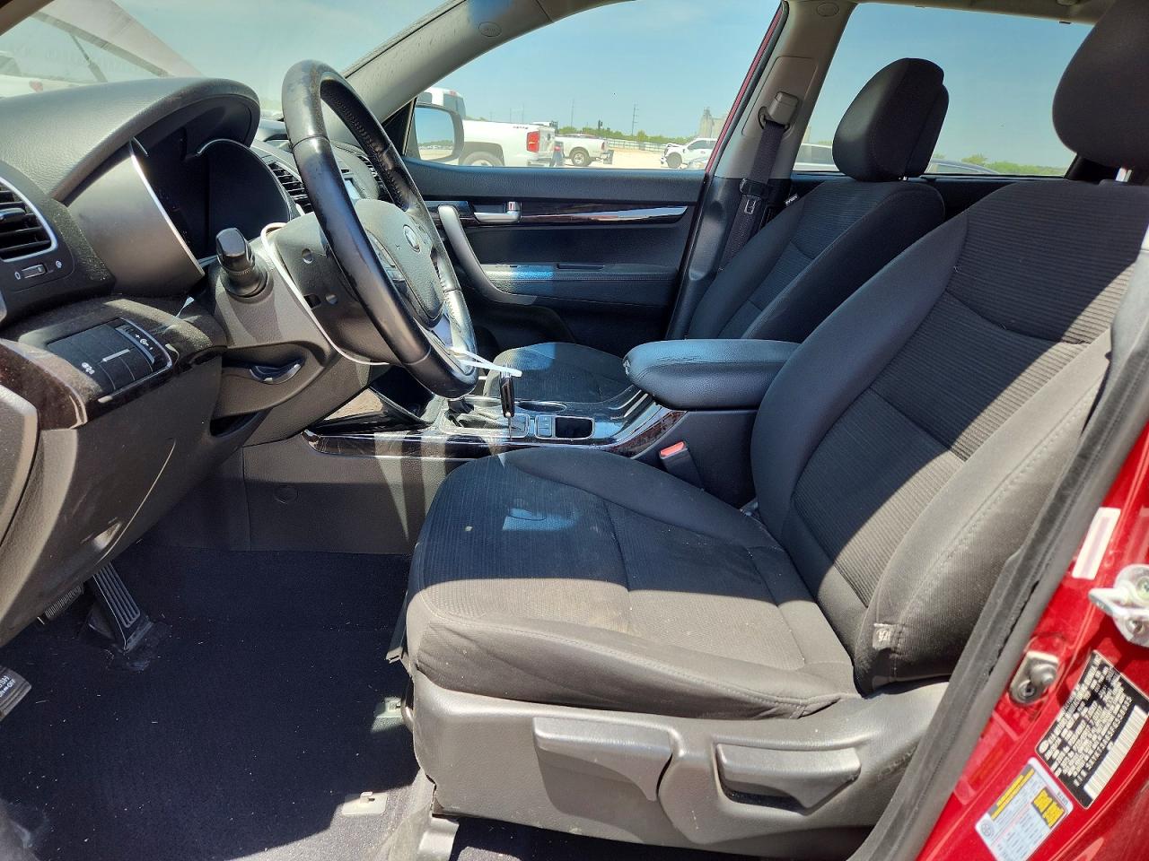 2015 Kia Sorento Lx Maroon vin: 5XYKT3A65FG558935