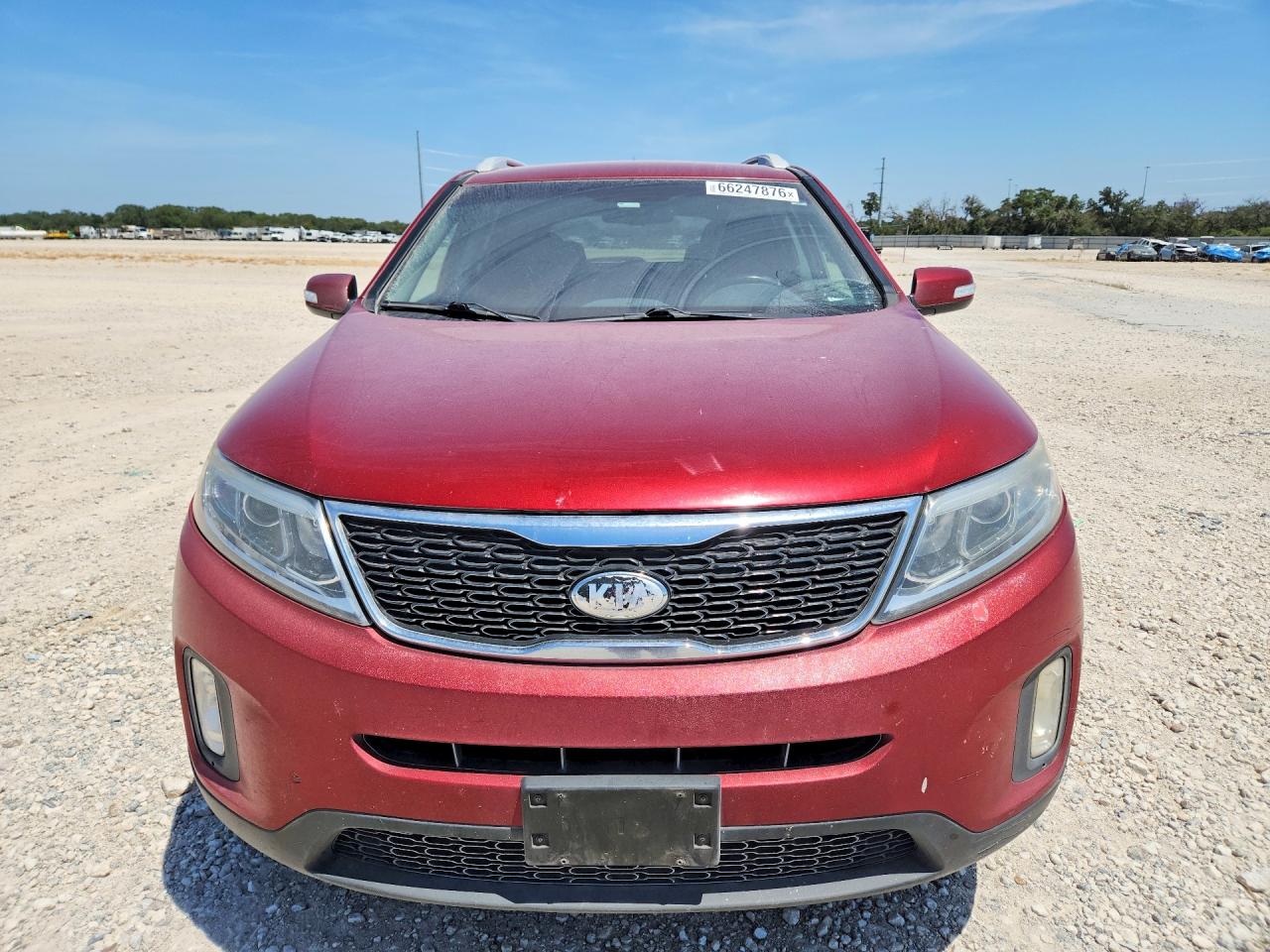 2015 Kia Sorento Lx Maroon vin: 5XYKT3A65FG558935