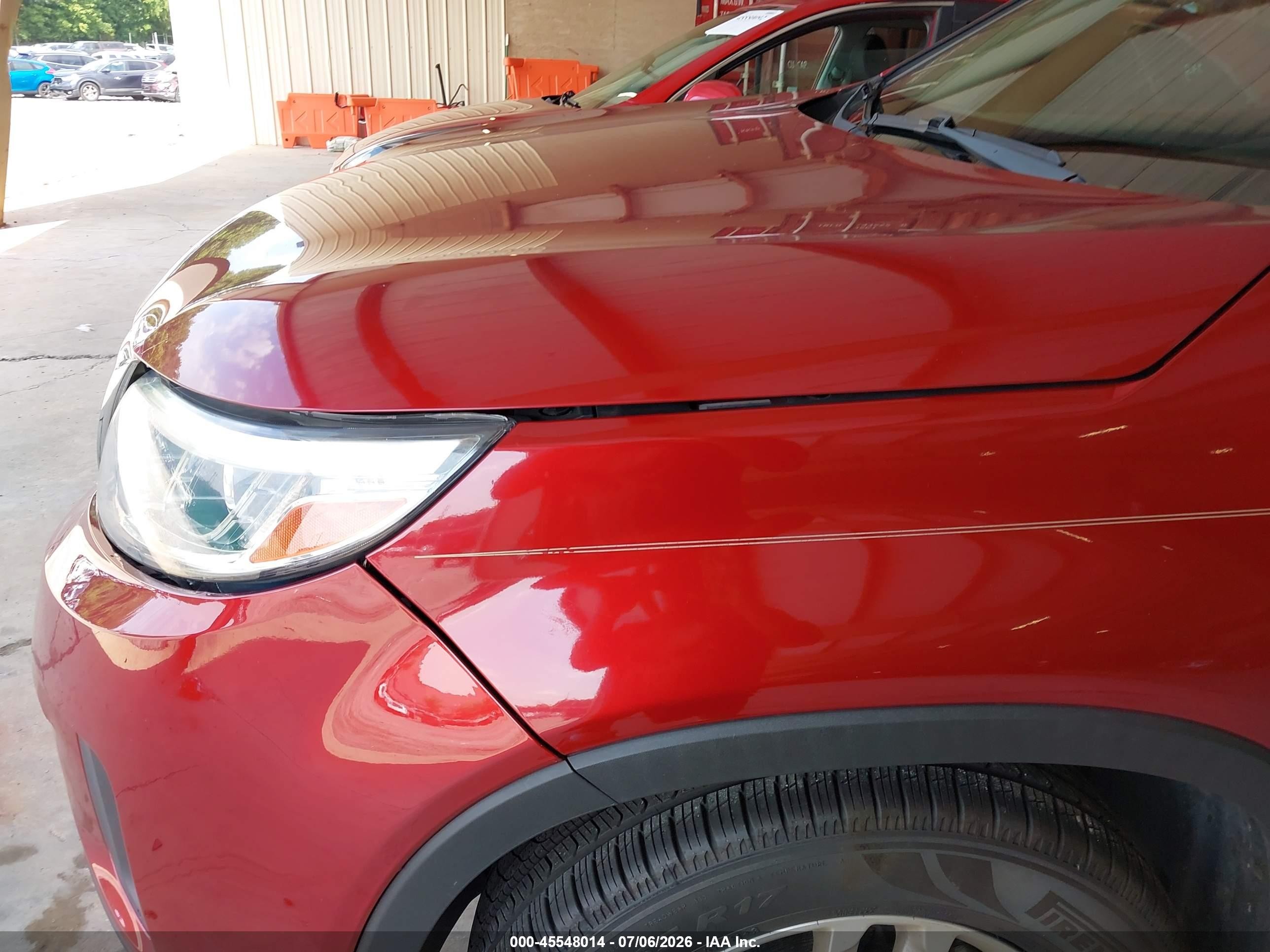 2015 Kia Sorento Lx Burgundy vin: 5XYKT3A65FG575377