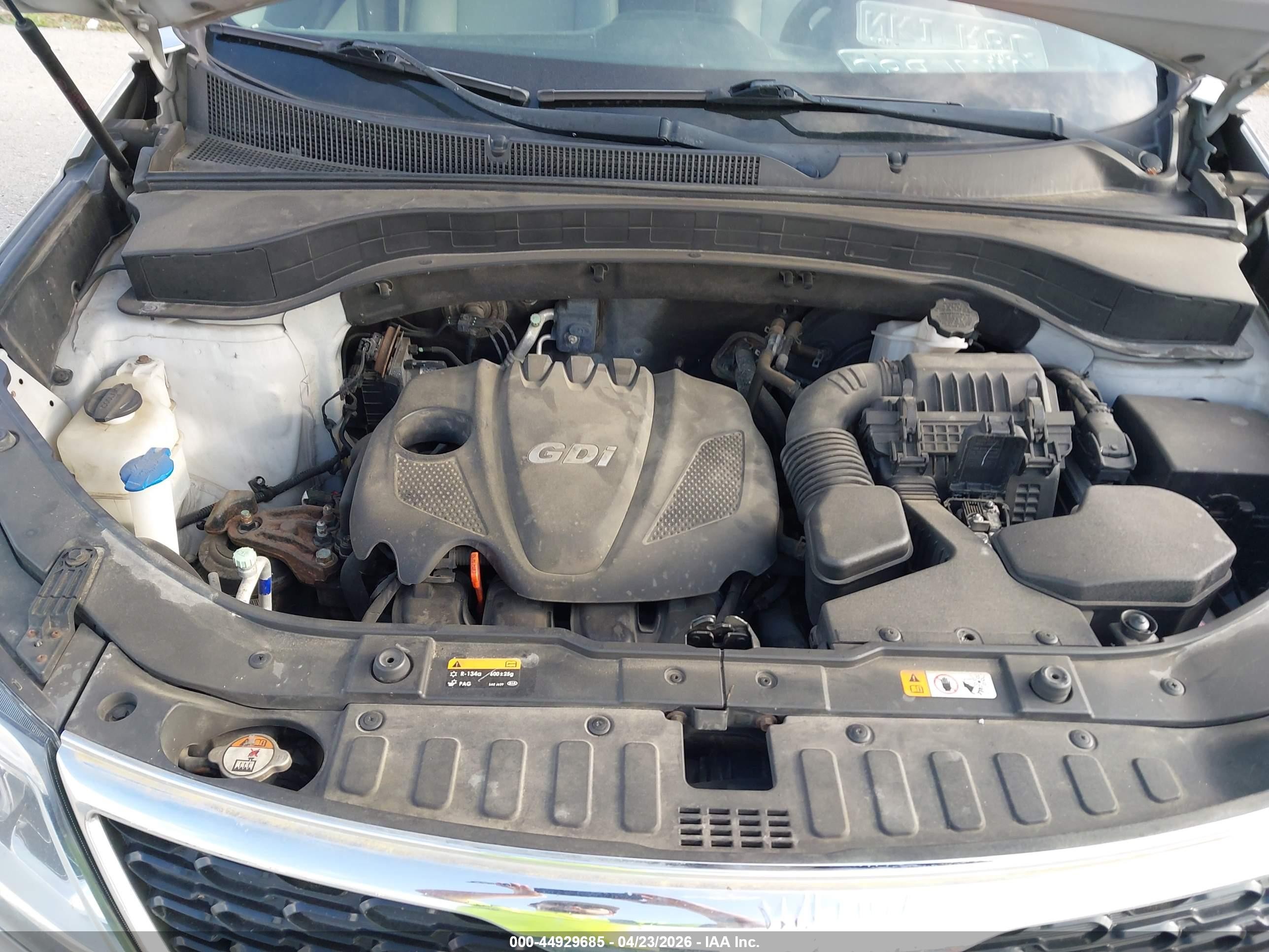 2015 Kia Sorento Lx Silver vin: 5XYKT3A65FG587609