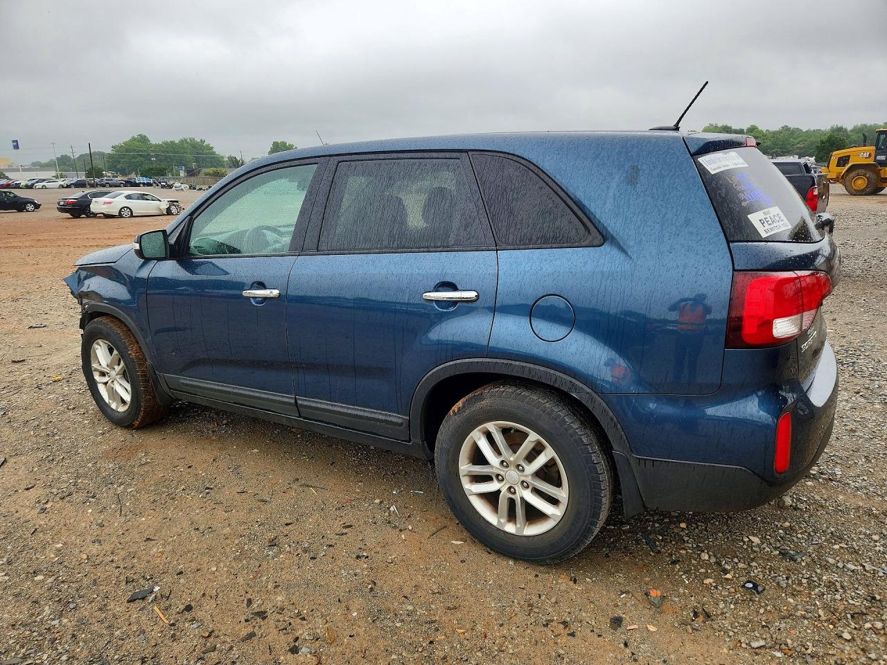 2015 Kia Sorento Lx Синий vin: 5XYKT3A65FG589487