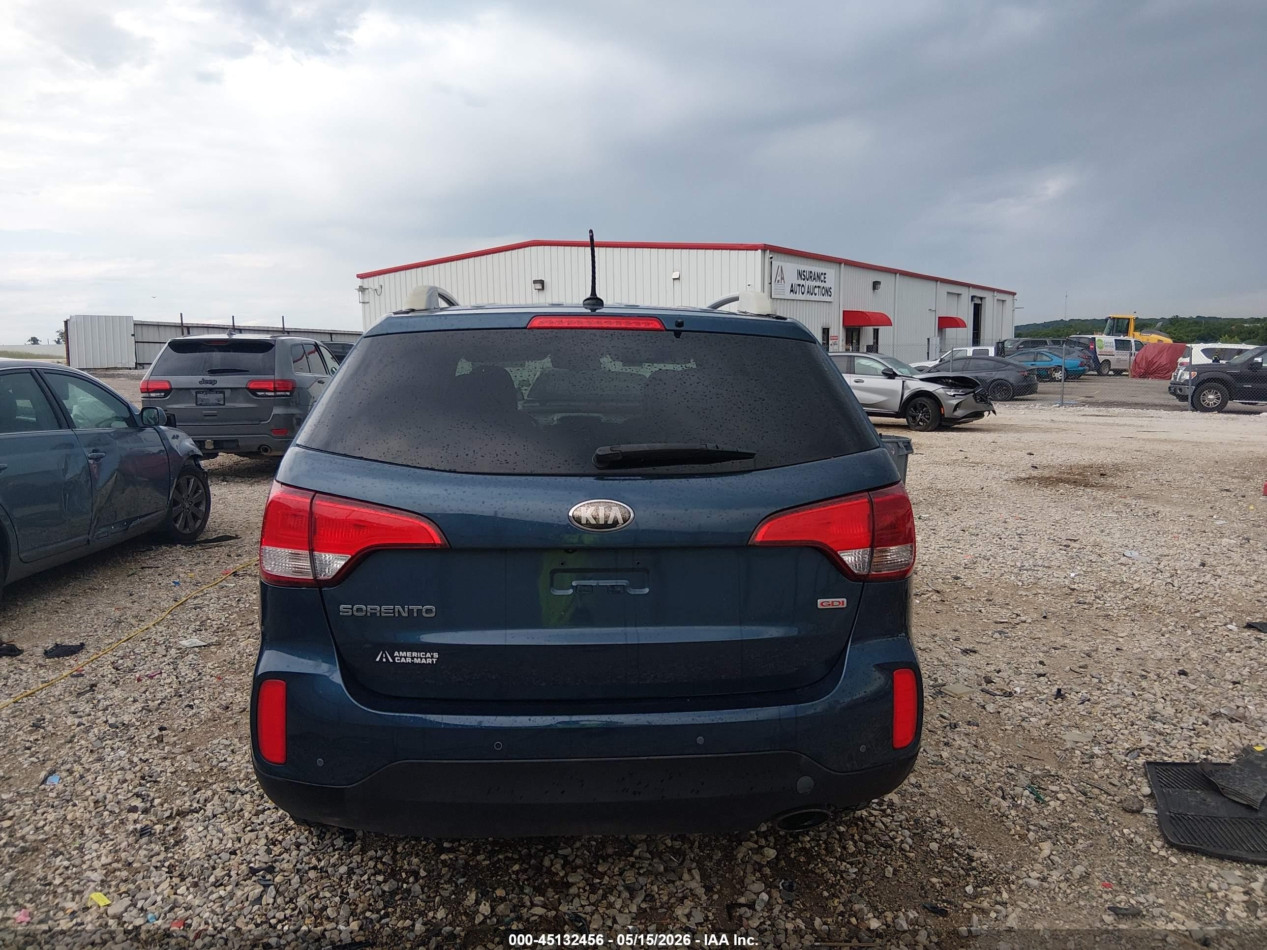 2015 Kia Sorento Lx Blue vin: 5XYKT3A65FG599470