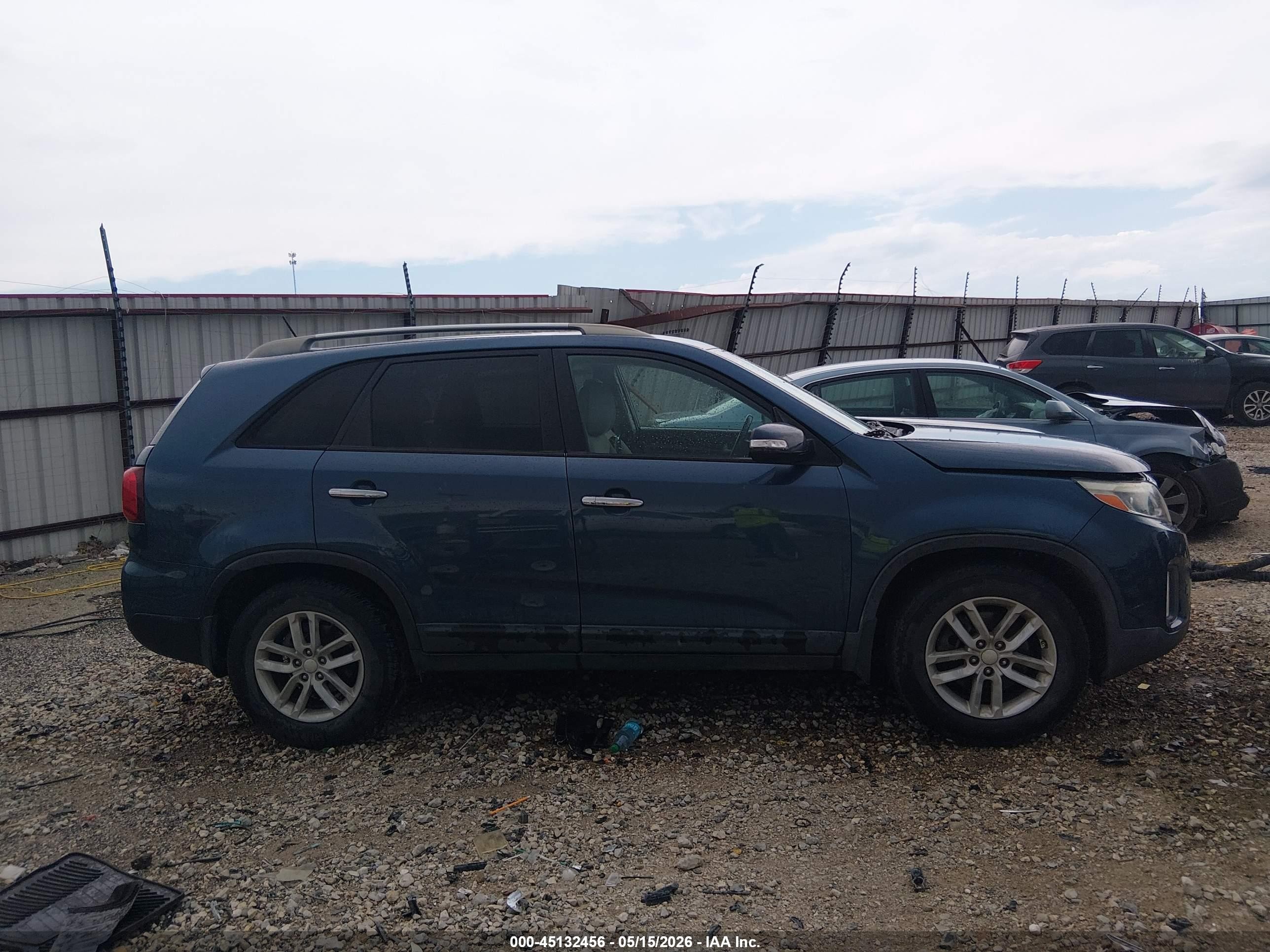 2015 Kia Sorento Lx Blue vin: 5XYKT3A65FG599470