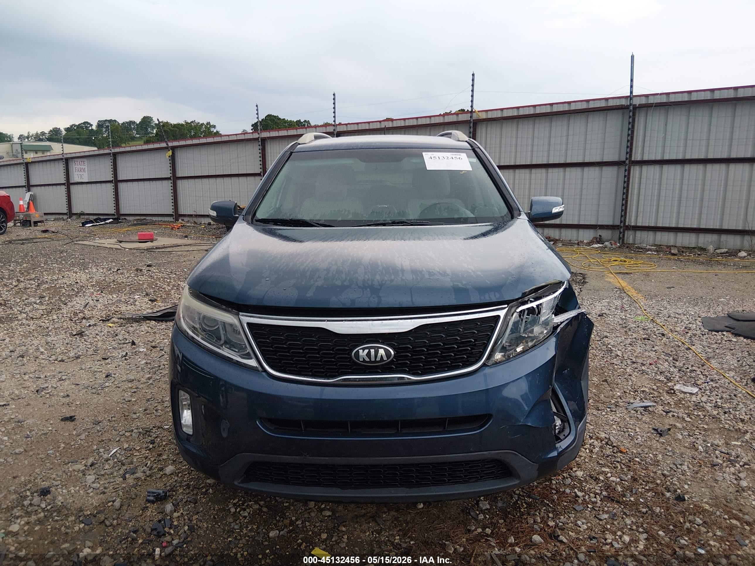 2015 Kia Sorento Lx Blue vin: 5XYKT3A65FG599470