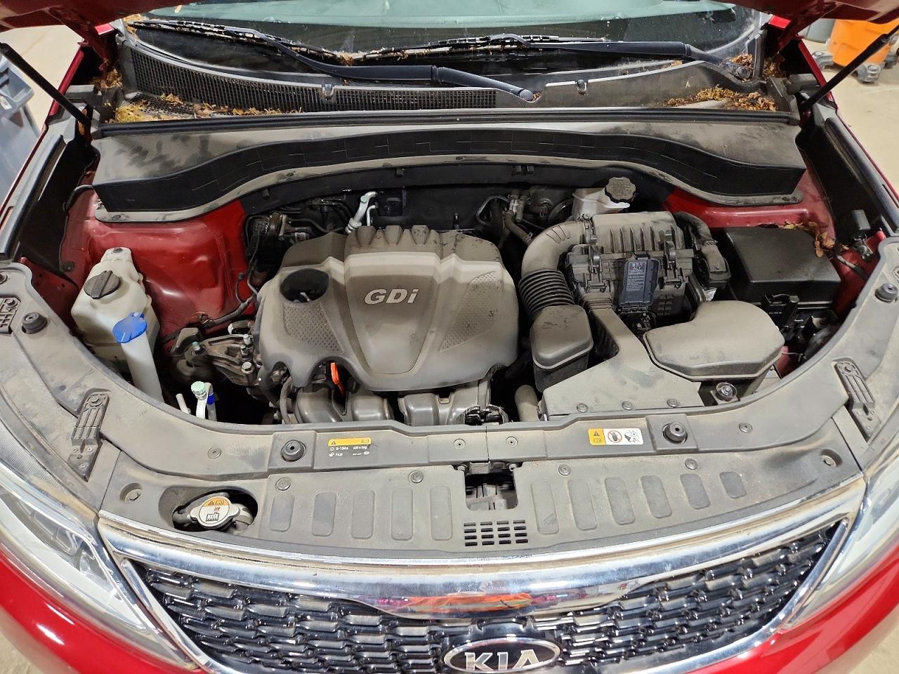 2015 Kia Sorento Lx Red vin: 5XYKT3A65FG640101