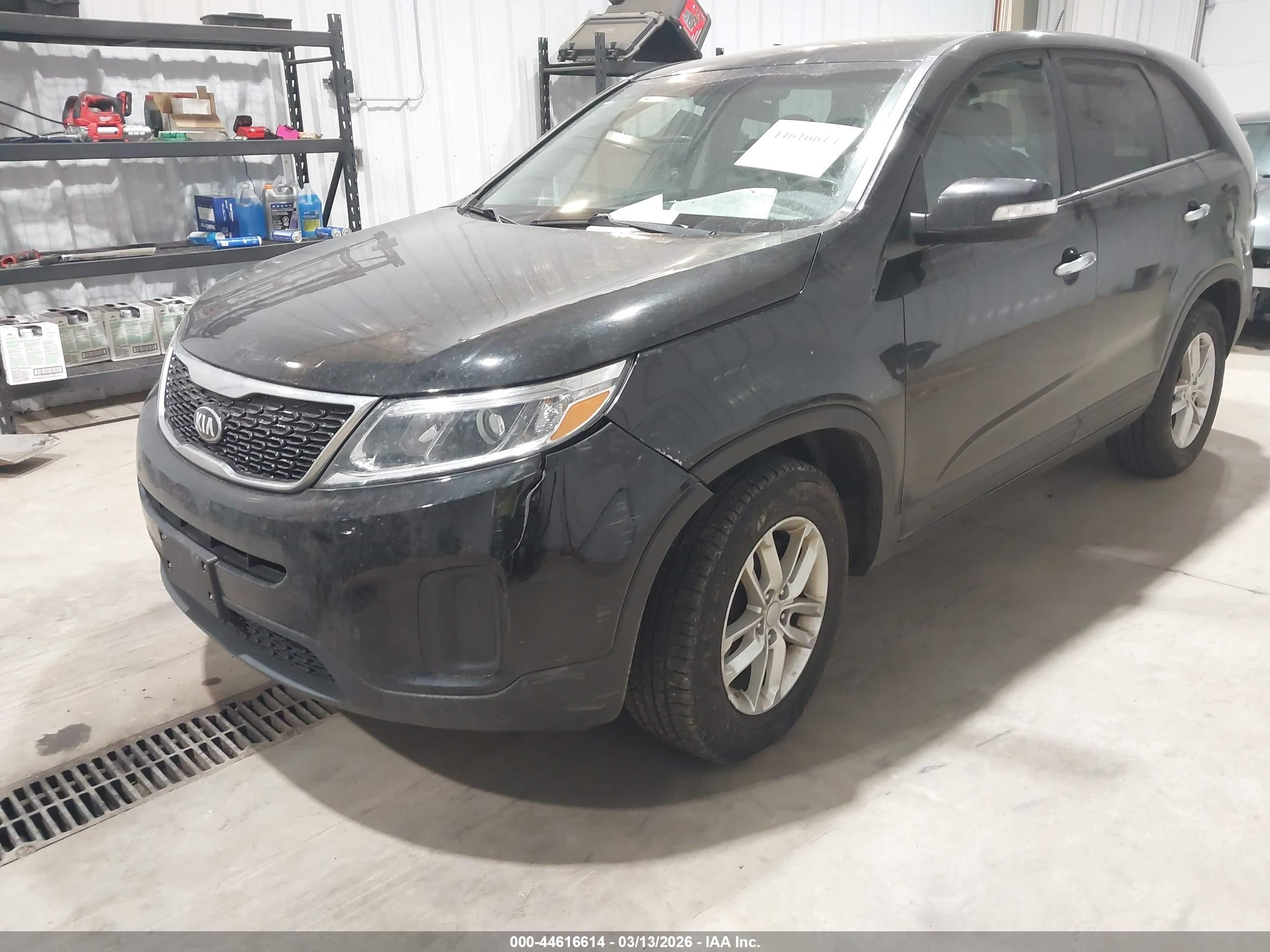 2015 Kia Sorento Lx Black vin: 5XYKT3A65FG654337