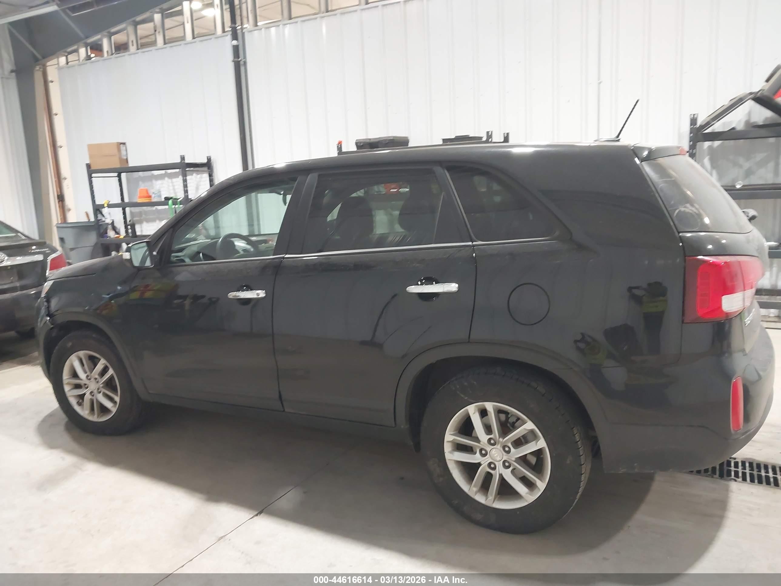 2015 Kia Sorento Lx Black vin: 5XYKT3A65FG654337