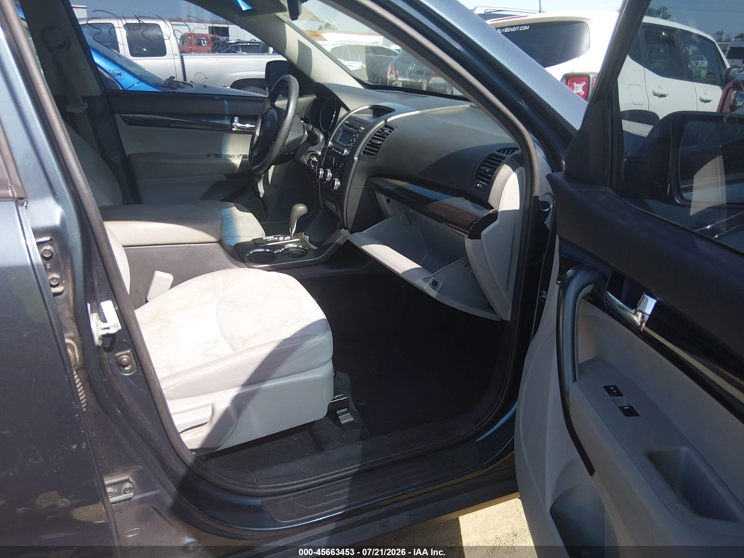 2012 Kia Sorento Lx Blue vin: 5XYKT3A66CG194889