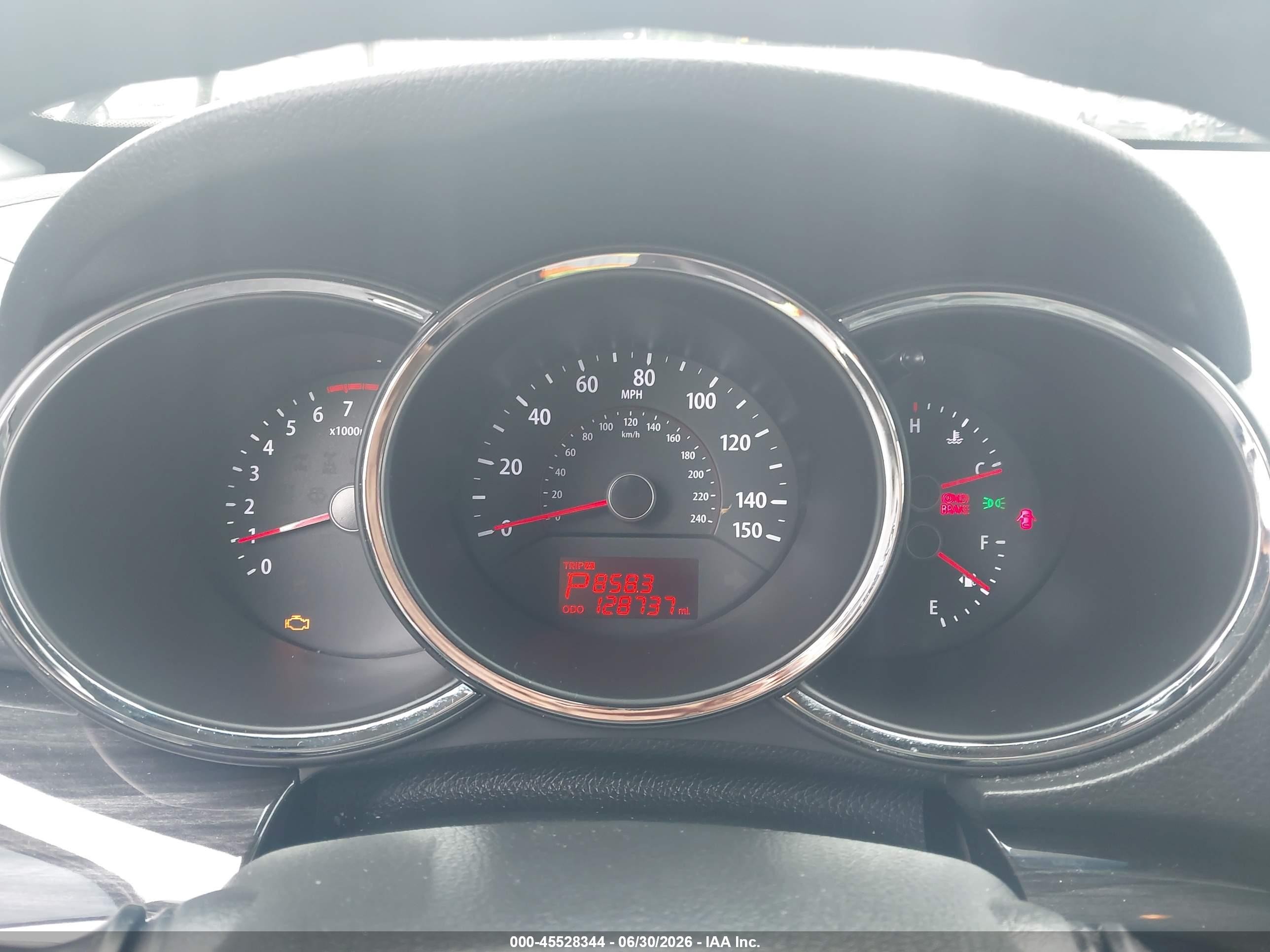 2012 Kia Sorento Lx Black vin: 5XYKT3A66CG268487