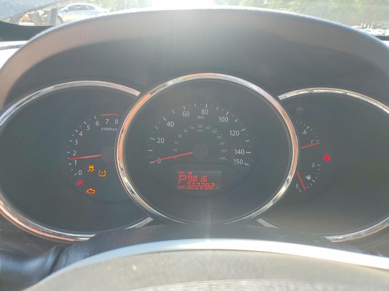 2013 Kia Sorento Lx Black vin: 5XYKT3A66DG365951