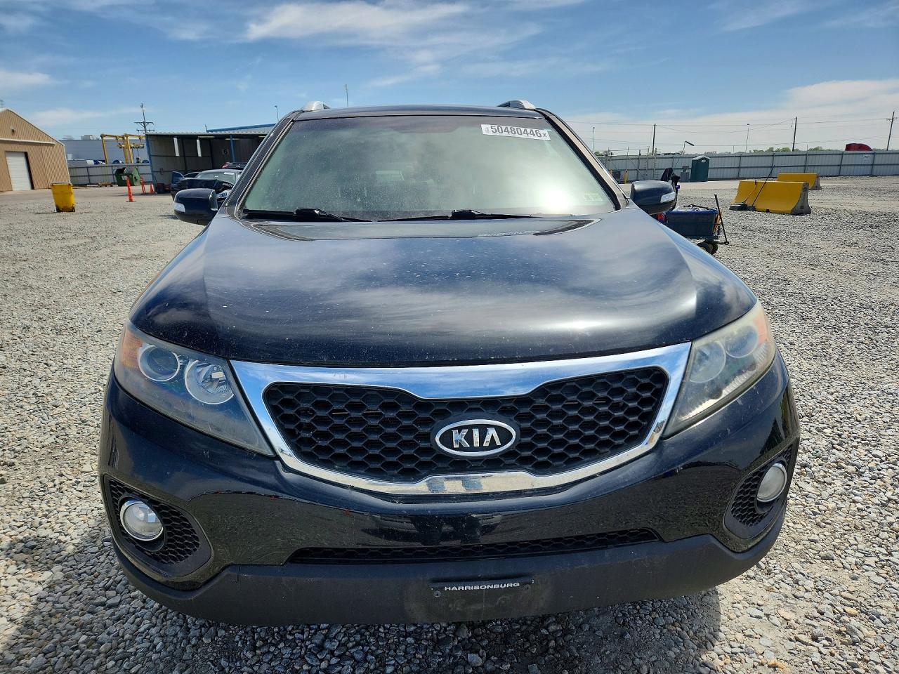 2013 Kia Sorento Lx Black vin: 5XYKT3A66DG423427
