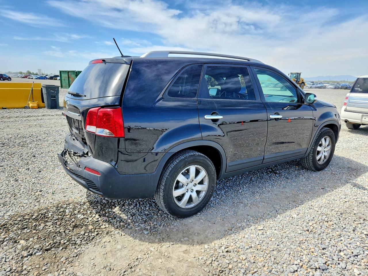 2013 Kia Sorento Lx Black vin: 5XYKT3A66DG423427