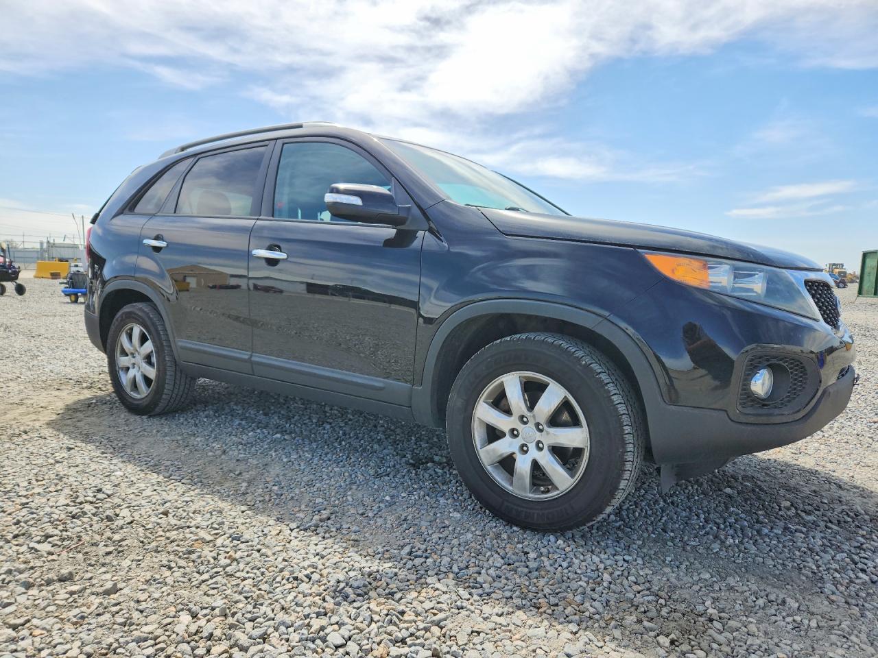 2013 Kia Sorento Lx Black vin: 5XYKT3A66DG423427