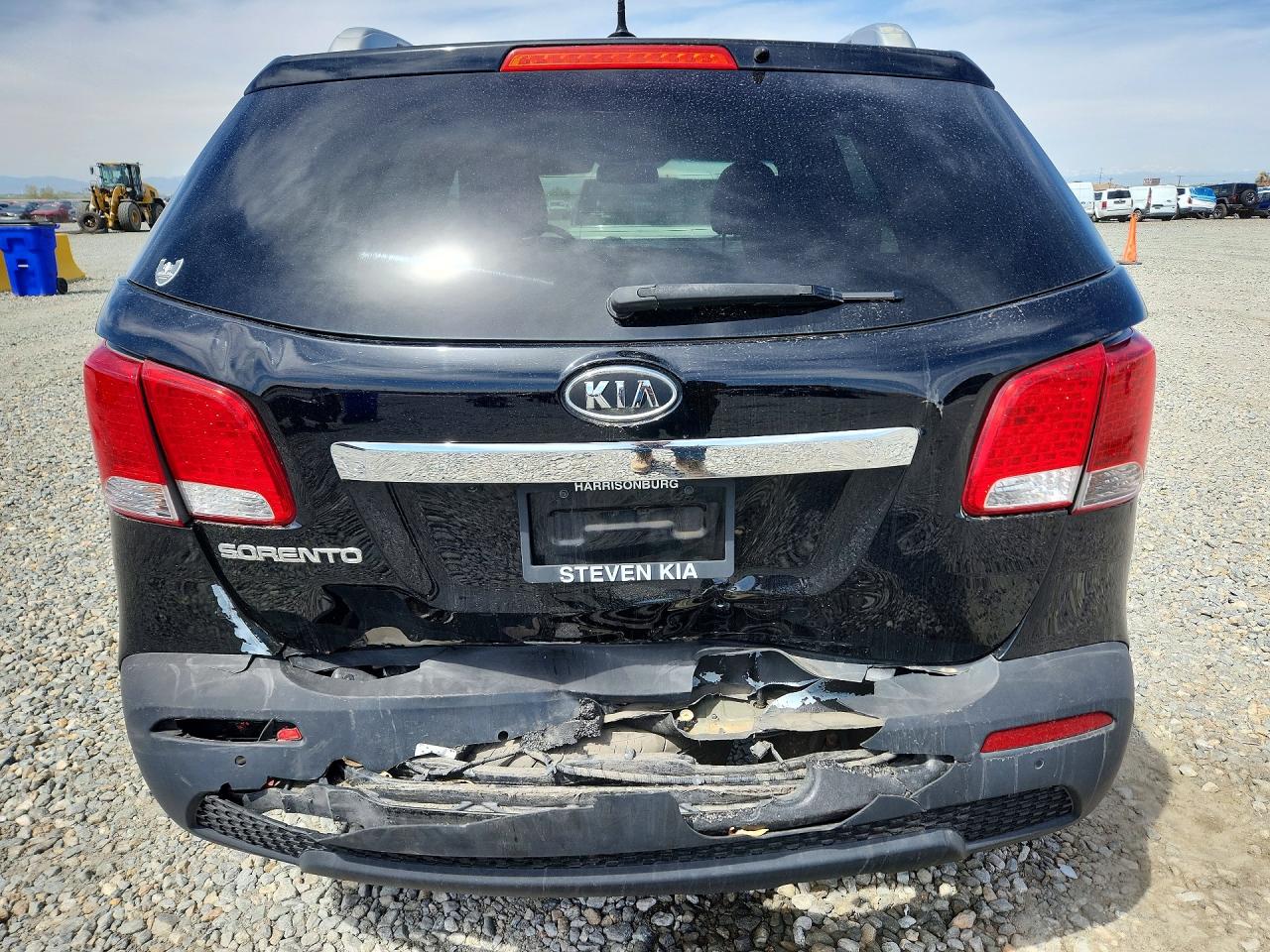 2013 Kia Sorento Lx Black vin: 5XYKT3A66DG423427
