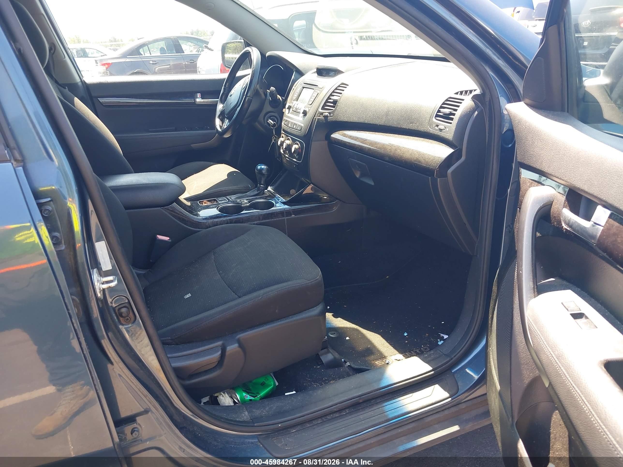2014 Kia Sorento Lx Blue vin: 5XYKT3A66EG429052