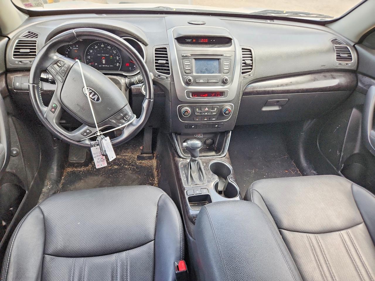 2014 Kia Sorento Lx Silver vin: 5XYKT3A66EG443663