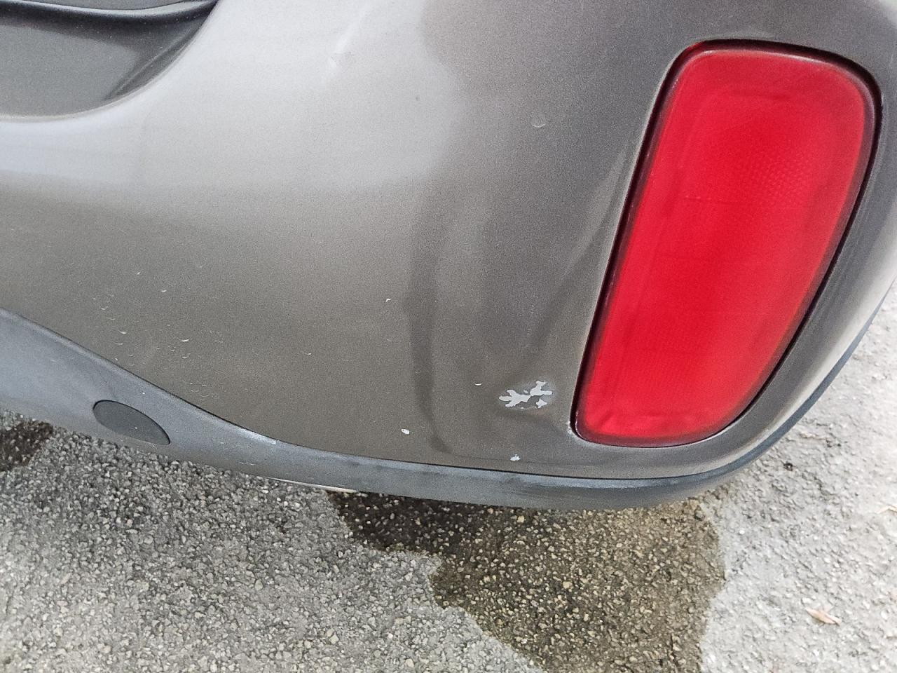 2014 Kia Sorento Lx Silver vin: 5XYKT3A66EG507376 Damage: Rear Bumper, Dent(S) W/ Paint Dmg, 1/2 To 1 Inch