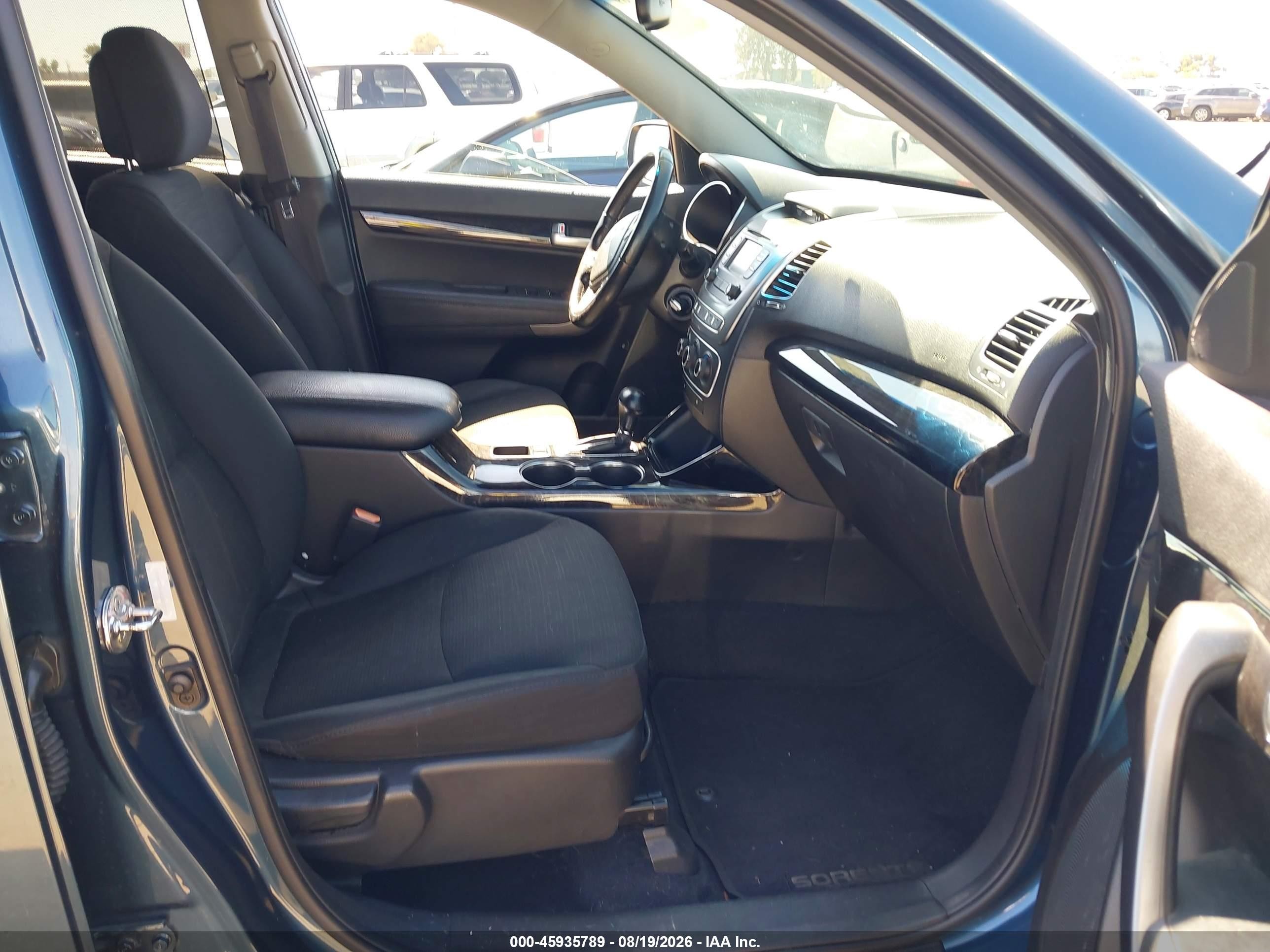 2014 Kia Sorento Lx Blue vin: 5XYKT3A66EG515705