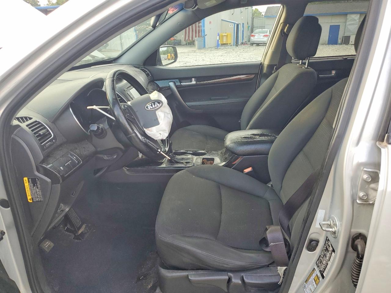 2014 Kia Sorento Lx Серебряный vin: 5XYKT3A66EG528003