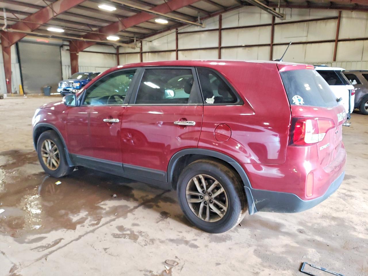 2015 Kia Sorento Lx Red vin: 5XYKT3A66FG581768