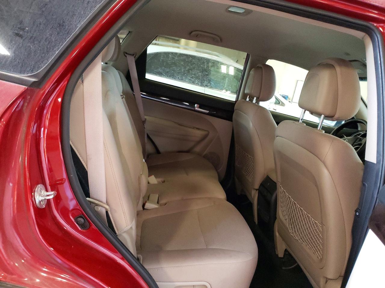2015 Kia Sorento Lx Red vin: 5XYKT3A66FG581768