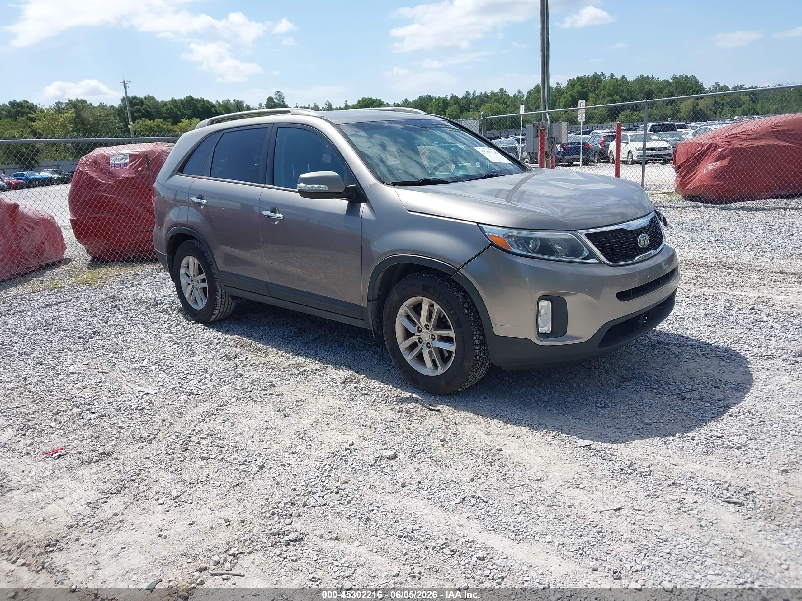 2015 Kia Sorento Lx Champagne vin: 5XYKT3A66FG624733