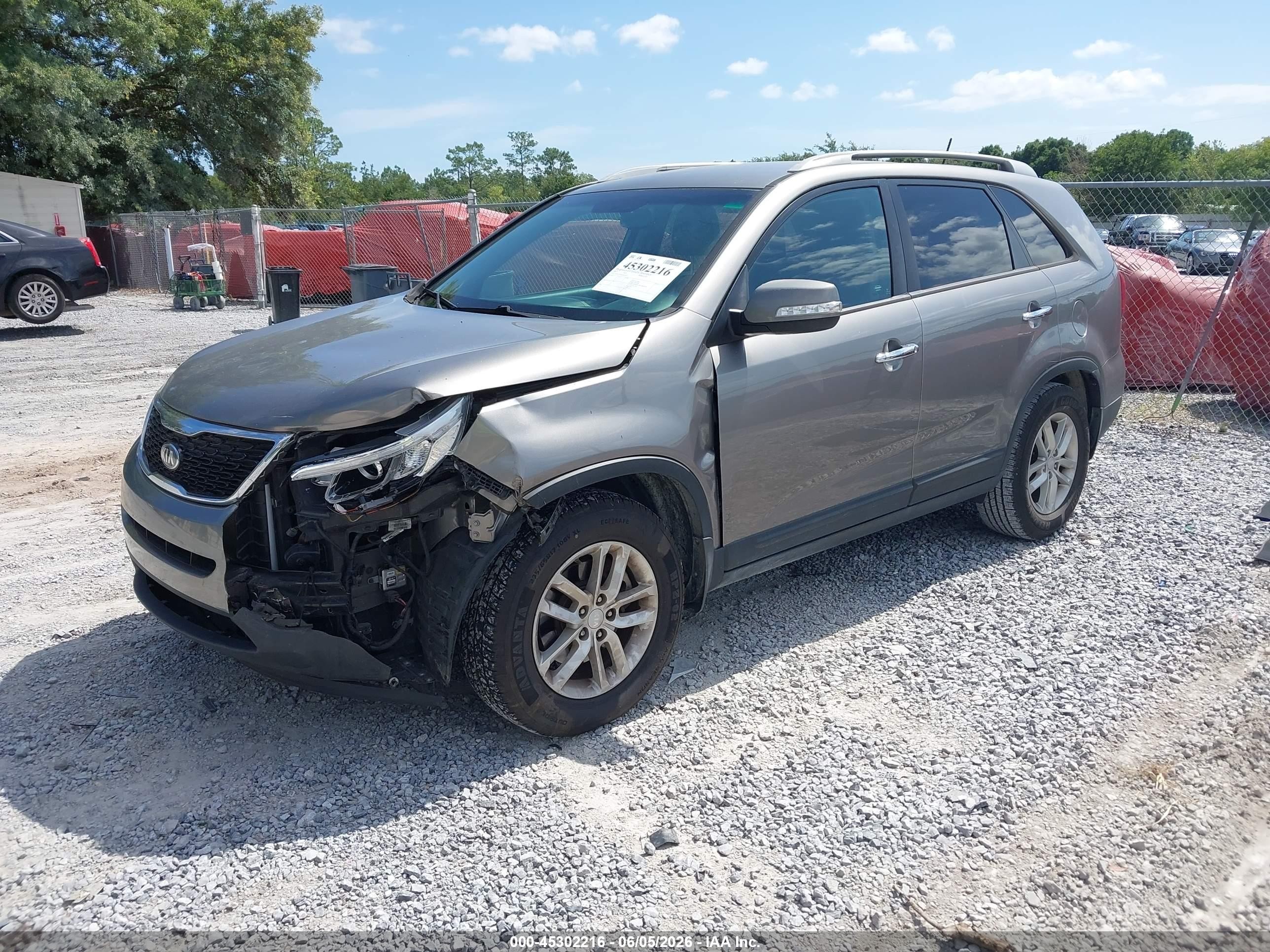 2015 Kia Sorento Lx Champagne vin: 5XYKT3A66FG624733