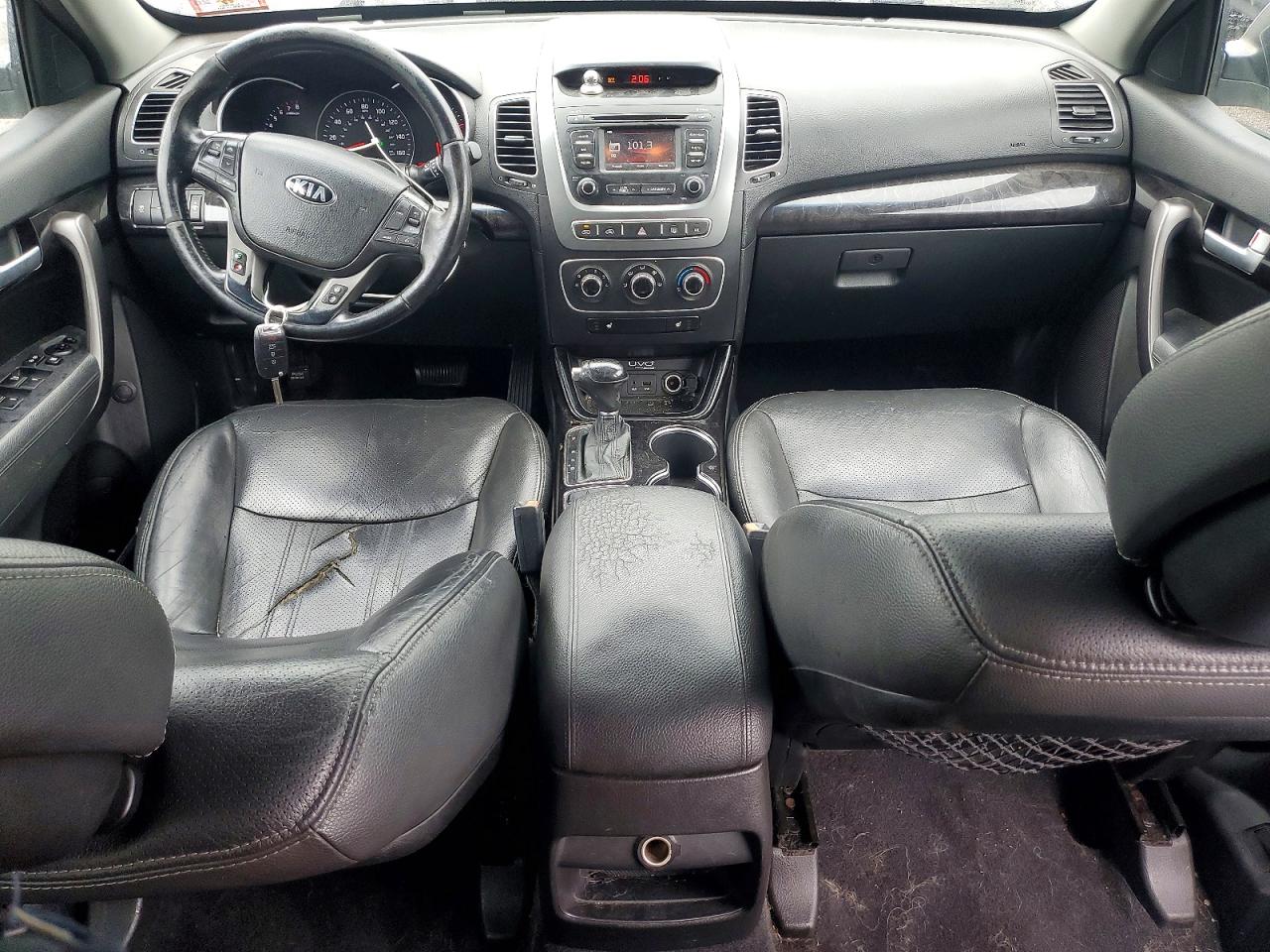 2015 Kia Sorento Lx Silver vin: 5XYKT3A66FG628152