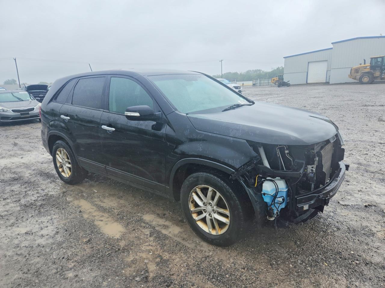2015 Kia Sorento Lx Black vin: 5XYKT3A66FG657358