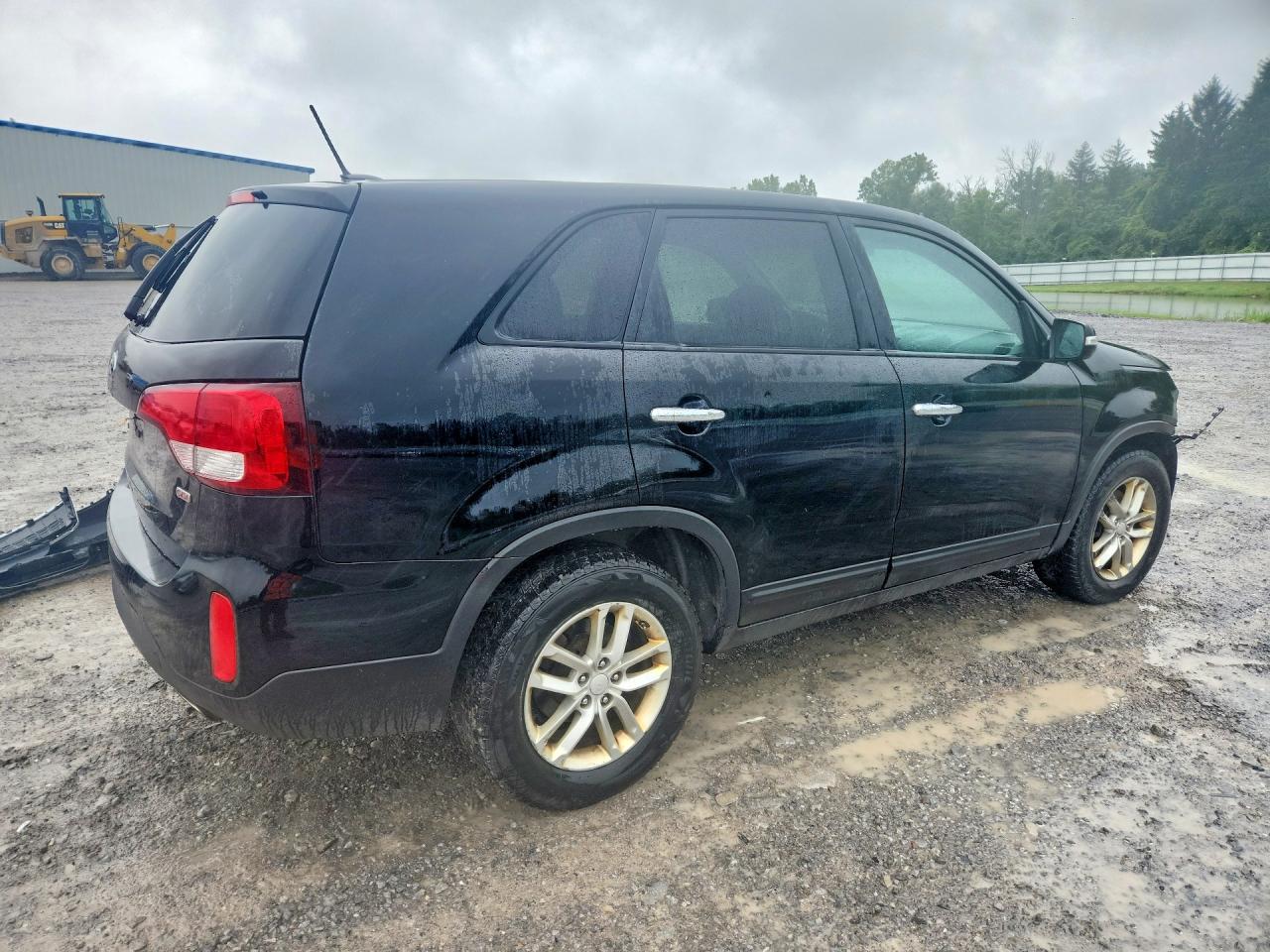 2015 Kia Sorento Lx Black vin: 5XYKT3A66FG657358