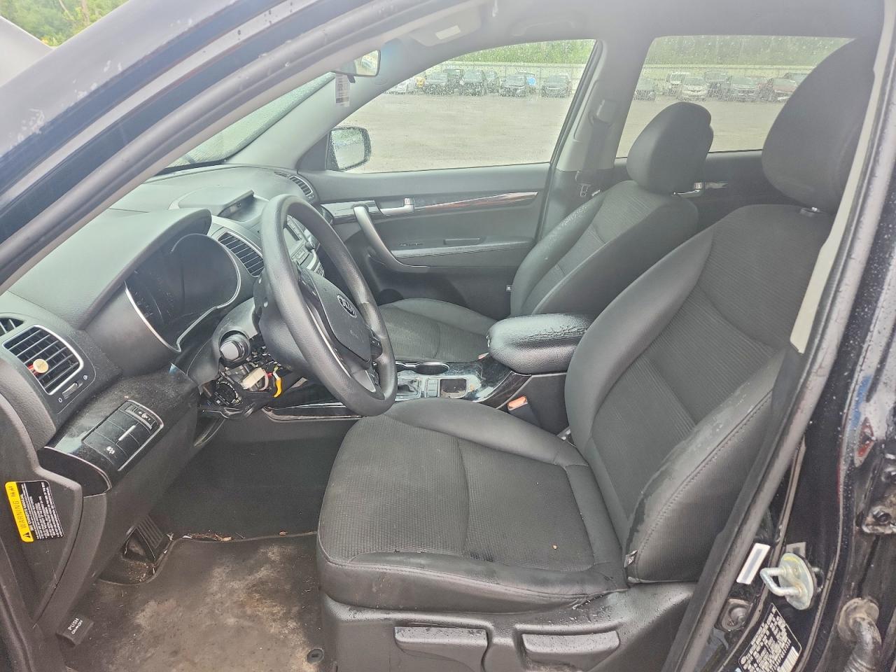 2015 Kia Sorento Lx Black vin: 5XYKT3A66FG657358