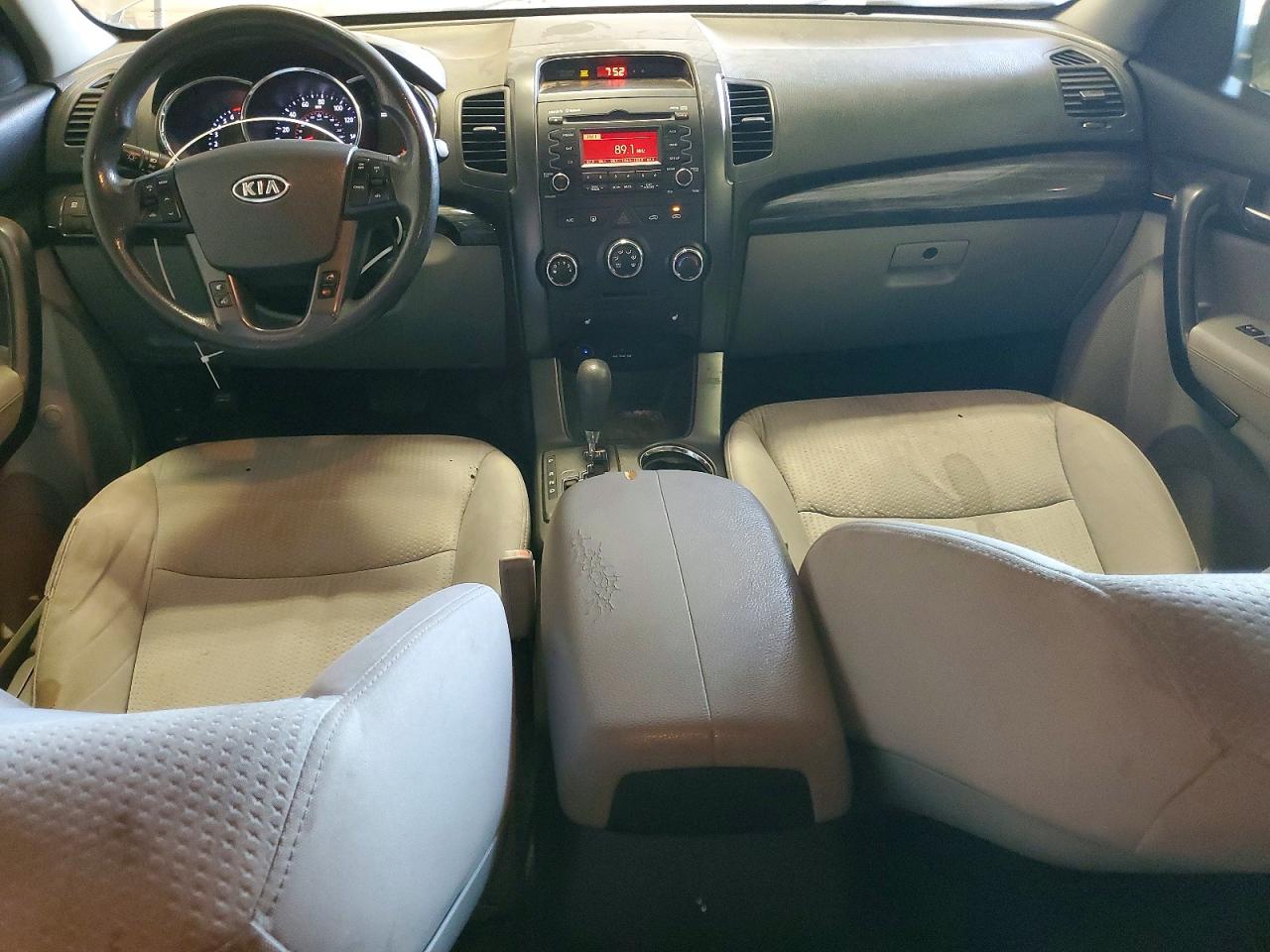 2012 Kia Sorento Lx Gray vin: 5XYKT3A67CG230251