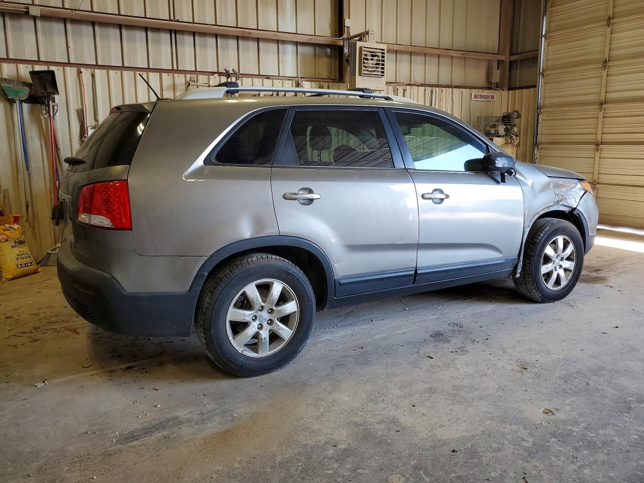 2012 Kia Sorento Lx Gray vin: 5XYKT3A67CG230251