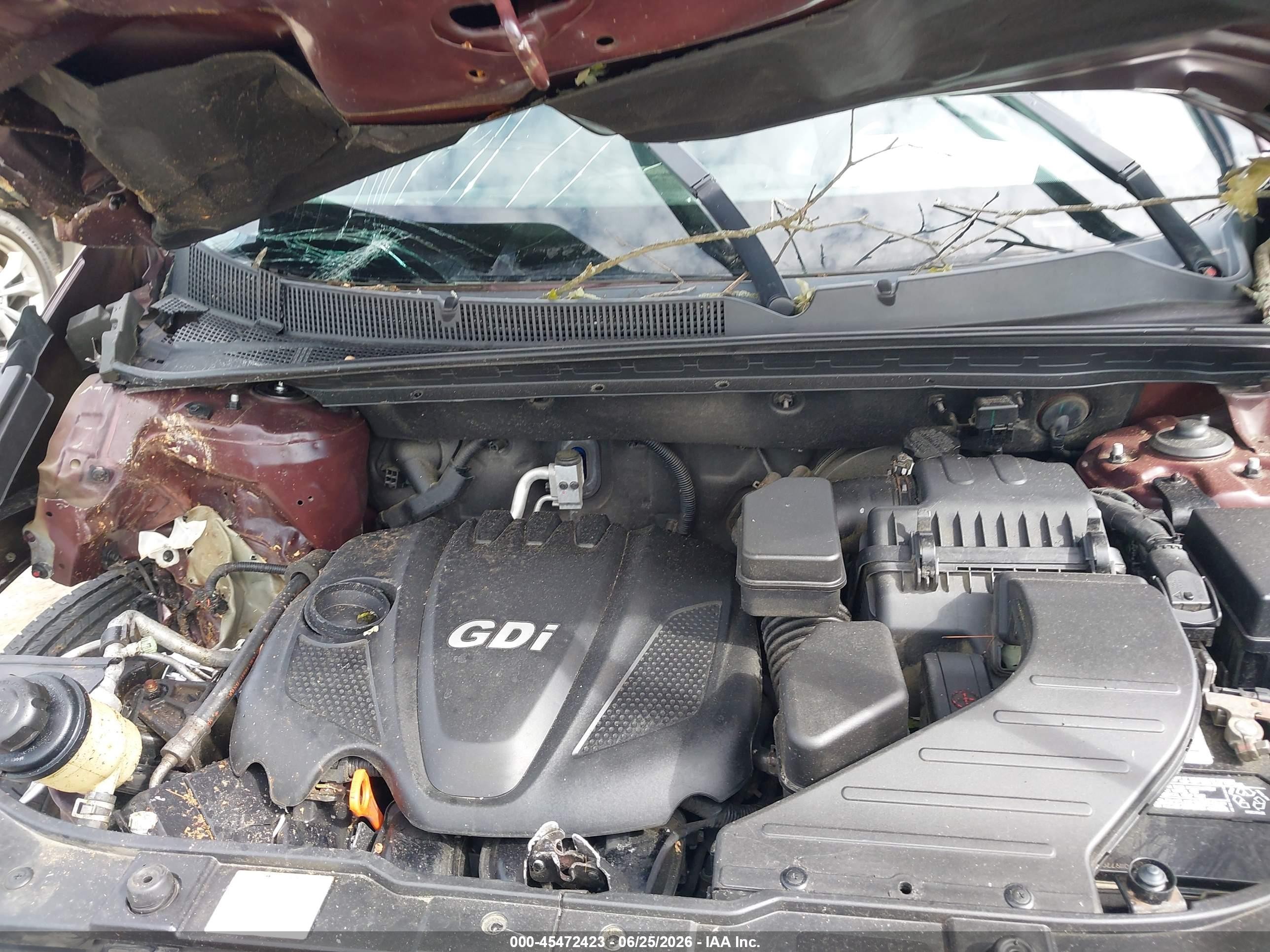 2012 Kia Sorento Lx Burgundy vin: 5XYKT3A67CG246384