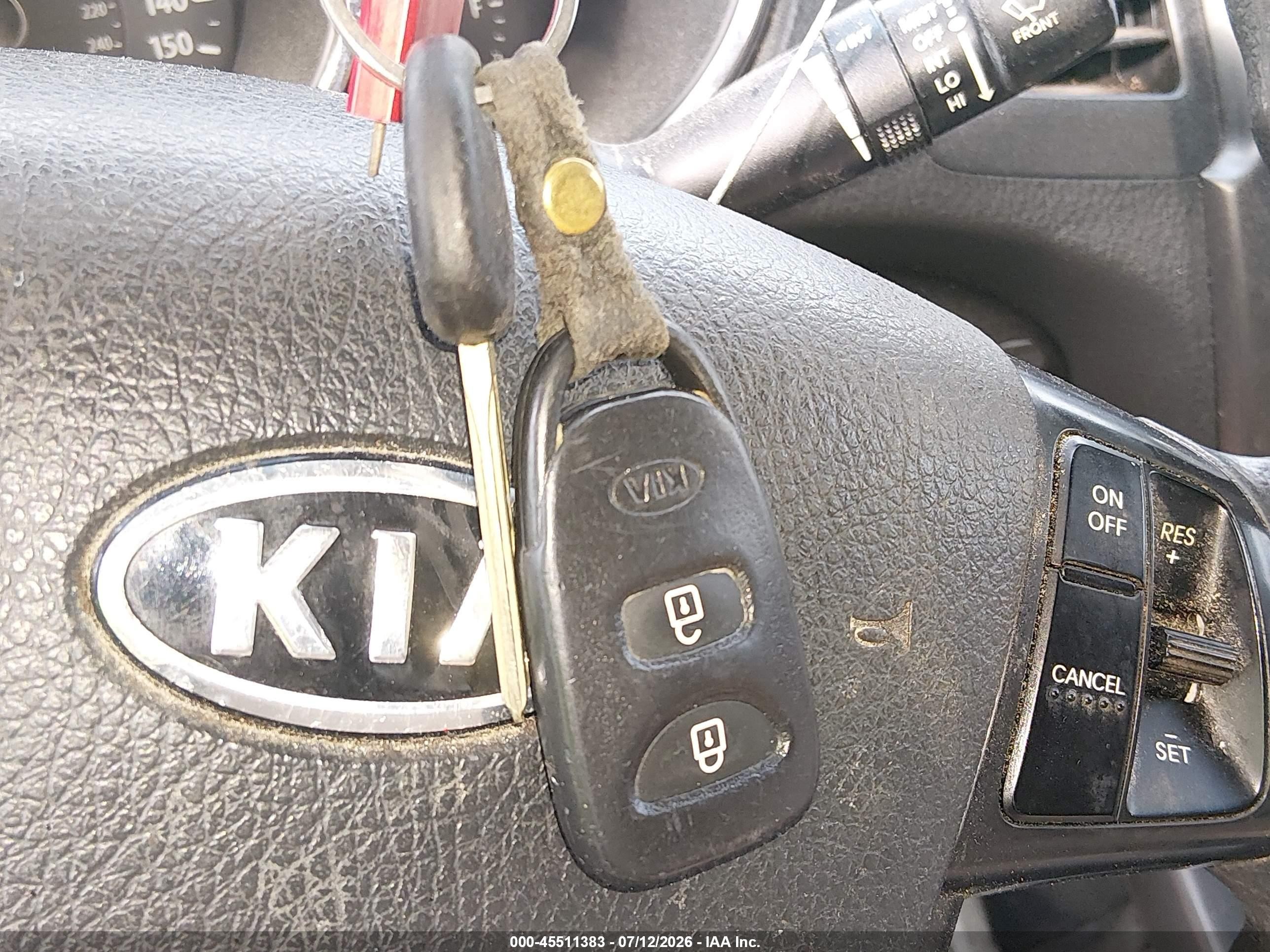 2012 Kia Sorento Lx Burgundy vin: 5XYKT3A67CG302033