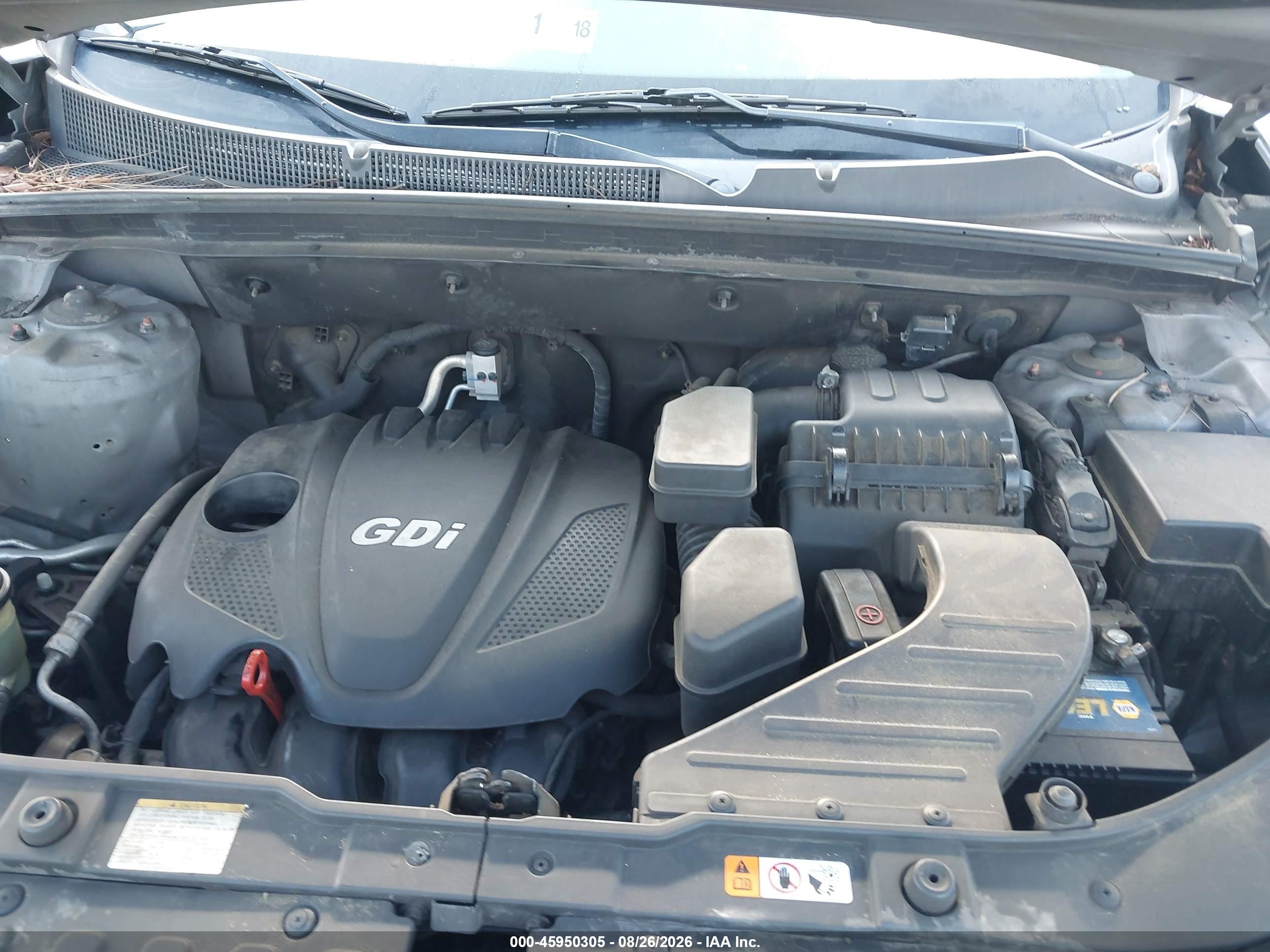 2013 Kia Sorento Lx Серебряный vin: 5XYKT3A67DG405213