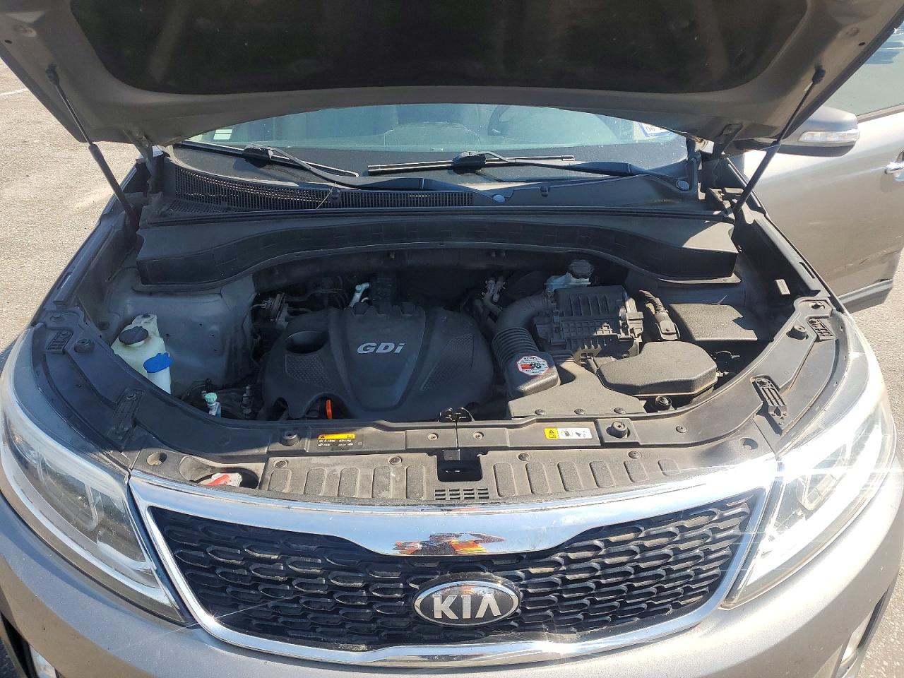 2014 Kia Sorento Lx Gray vin: 5XYKT3A67EG441548