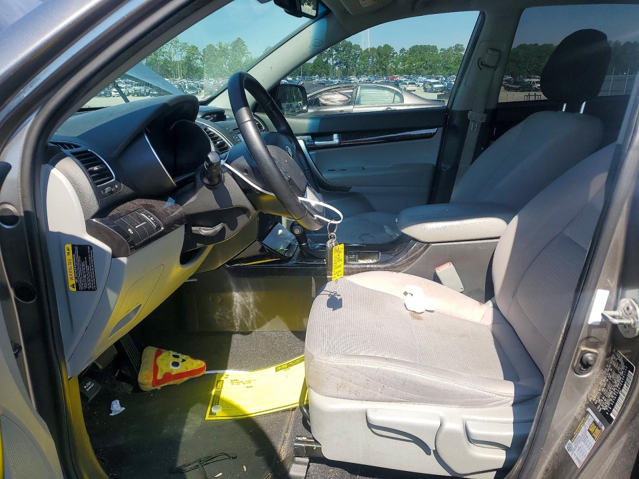 2014 Kia Sorento Lx Gray vin: 5XYKT3A67EG441548