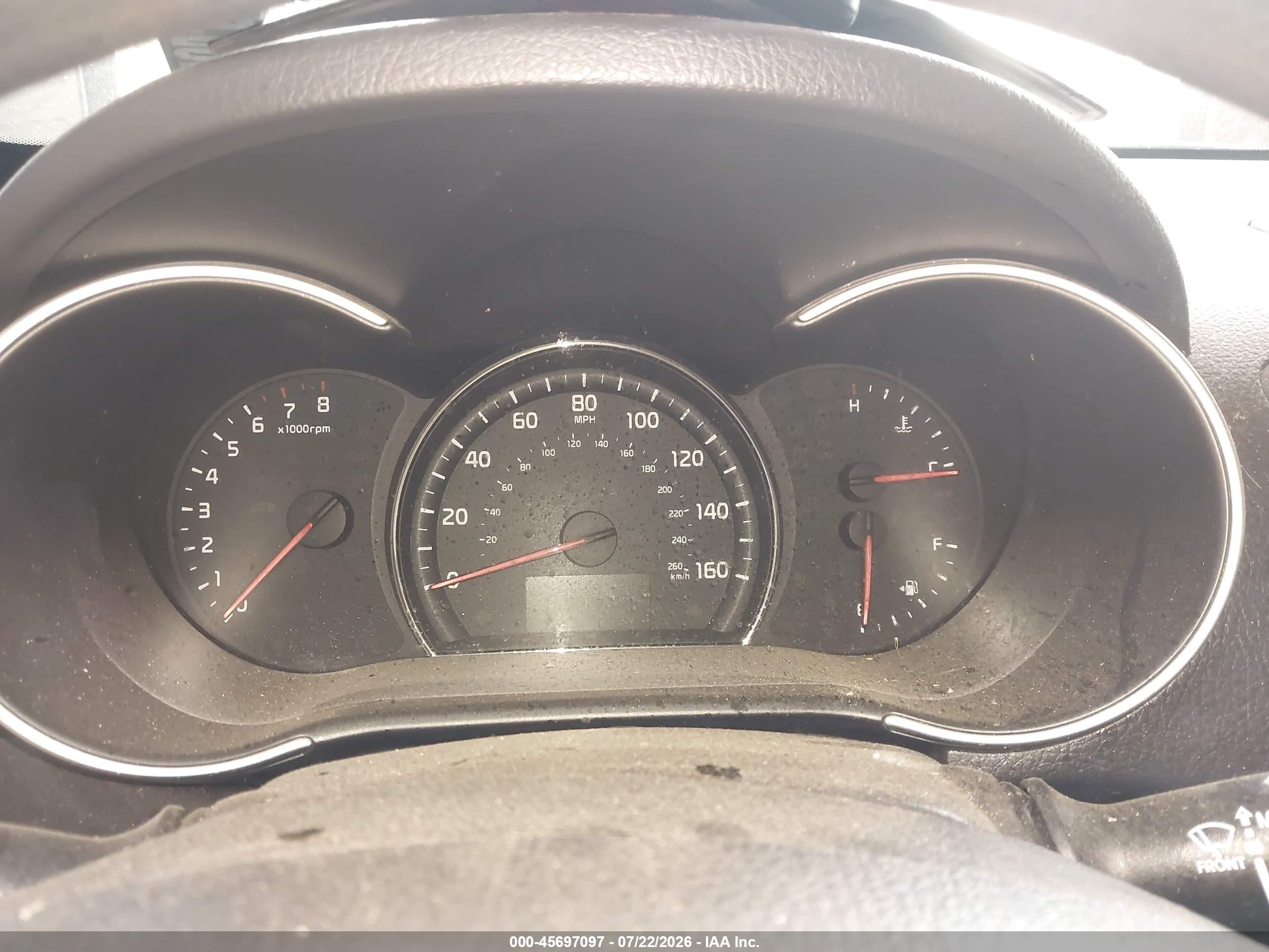 2014 Kia Sorento Lx Red vin: 5XYKT3A67EG516829
