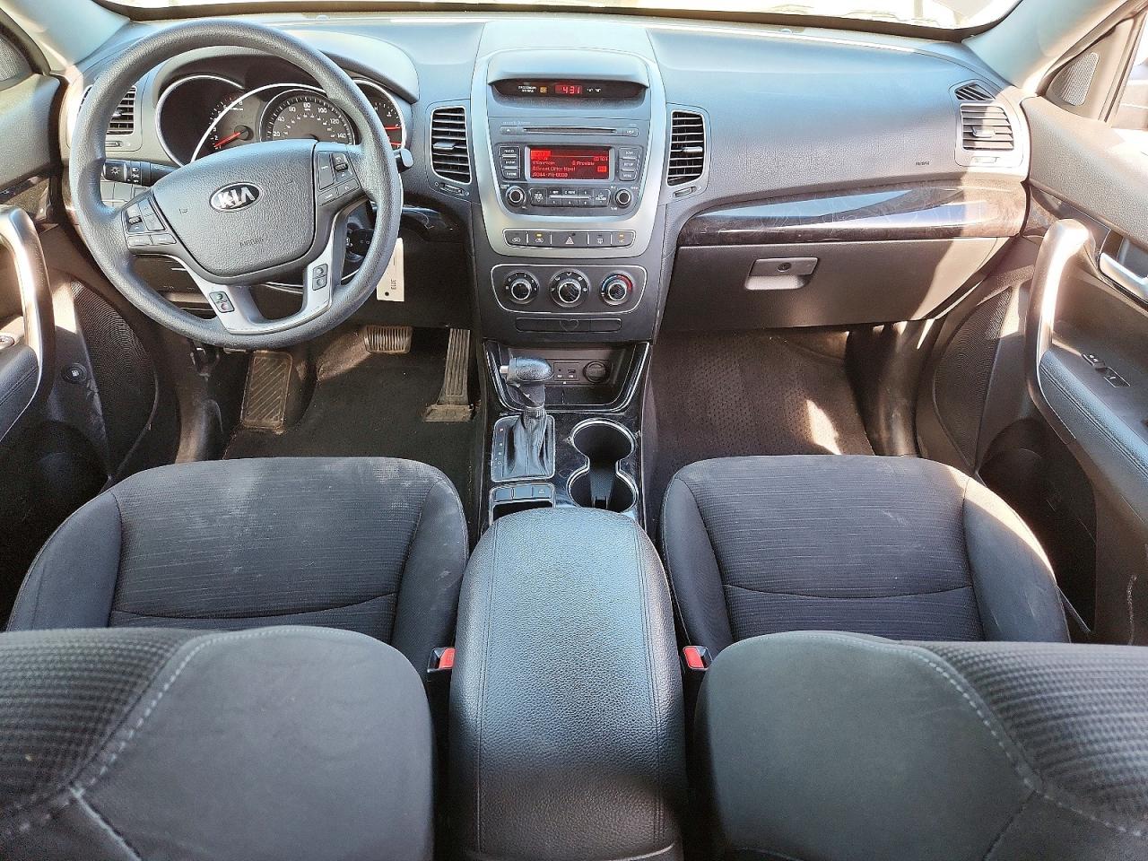 2014 Kia Sorento Lx Burgundy vin: 5XYKT3A67EG533758