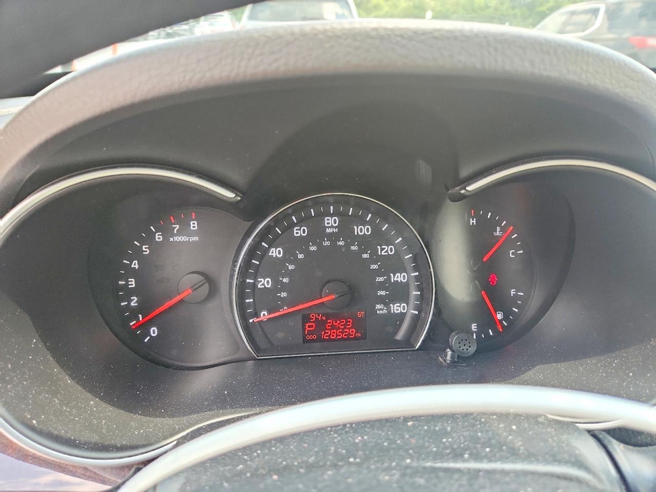 2014 Kia Sorento Lx Burgundy vin: 5XYKT3A67EG534313