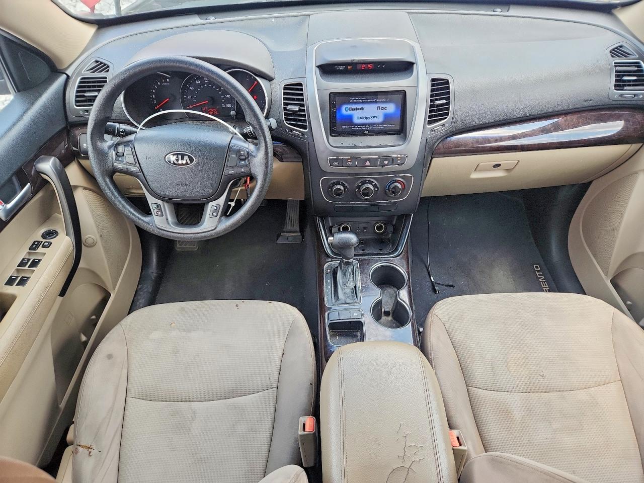 2014 Kia Sorento Lx Burgundy vin: 5XYKT3A67EG534313