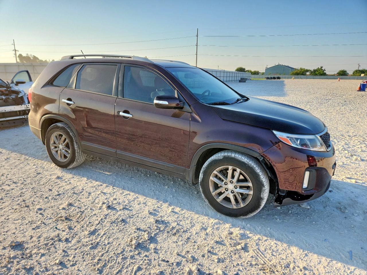 2015 Kia Sorento Burgundy vin: 5XYKT3A67FG580063