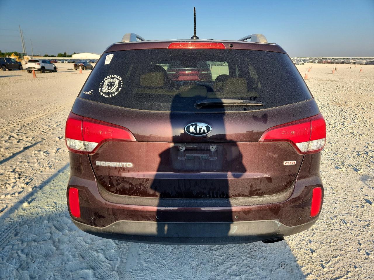 2015 Kia Sorento Burgundy vin: 5XYKT3A67FG580063