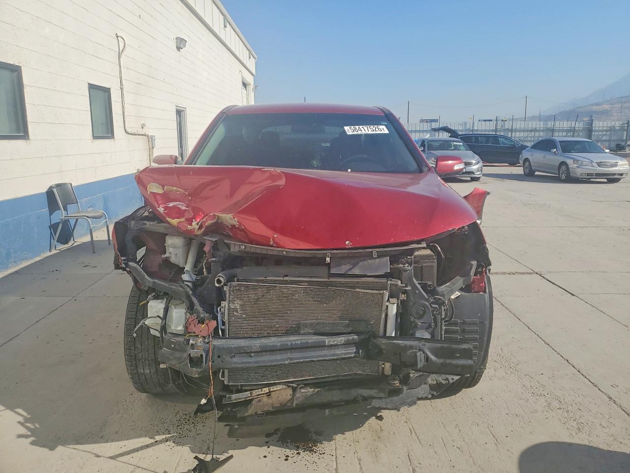 2015 Kia Sorento Lx Red vin: 5XYKT3A67FG595291