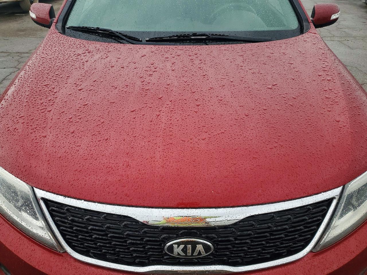 2015 Kia Sorento Lx Red vin: 5XYKT3A67FG596196