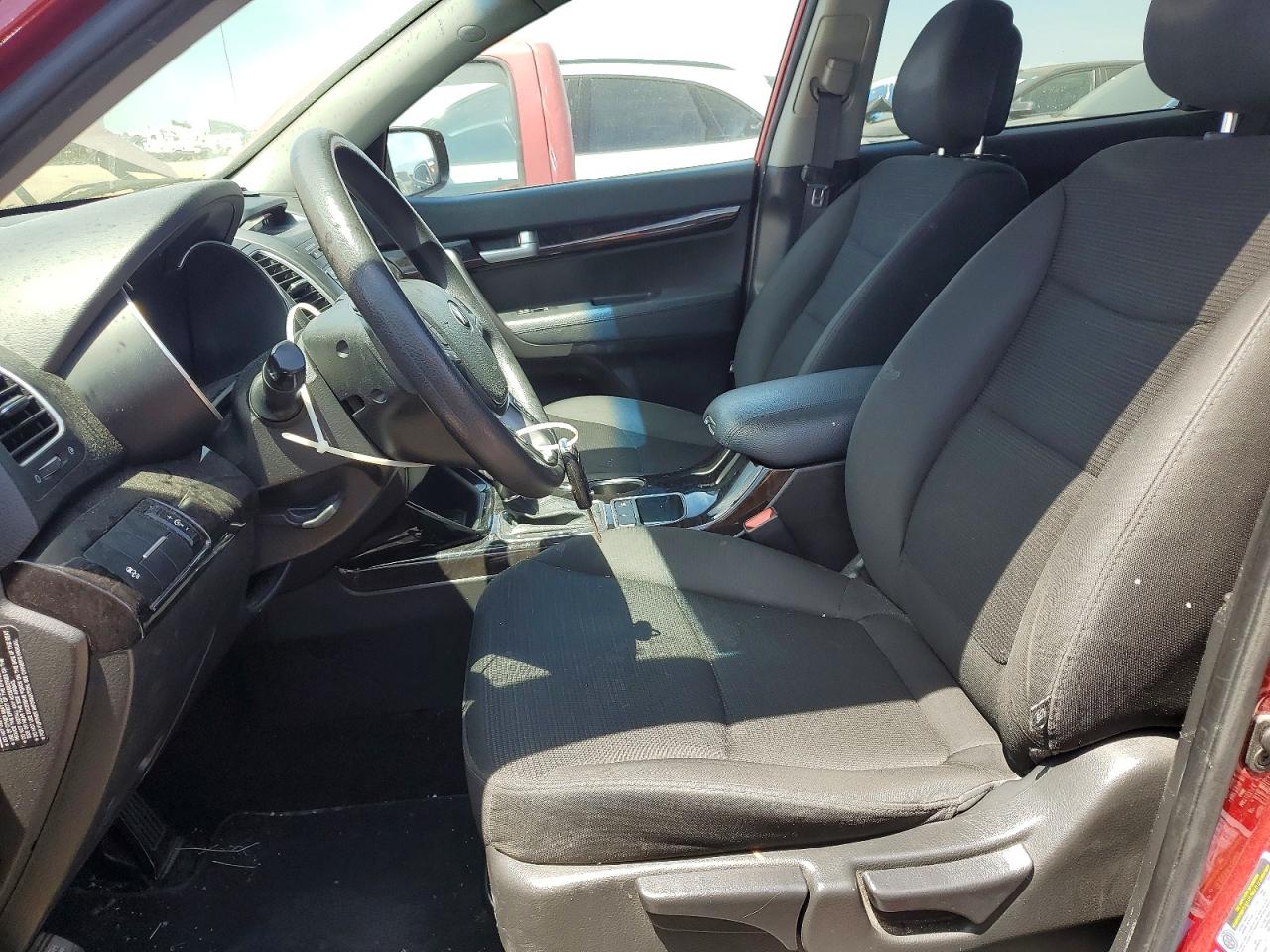 2015 Kia Sorento Lx Red vin: 5XYKT3A67FG596196