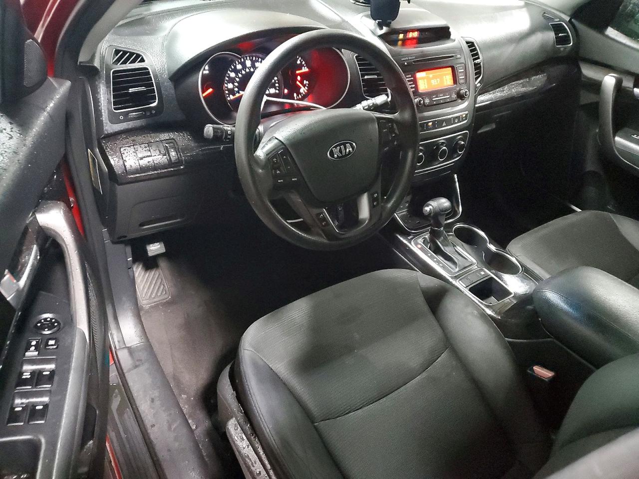 2015 Kia Sorento Lx Red vin: 5XYKT3A67FG599762