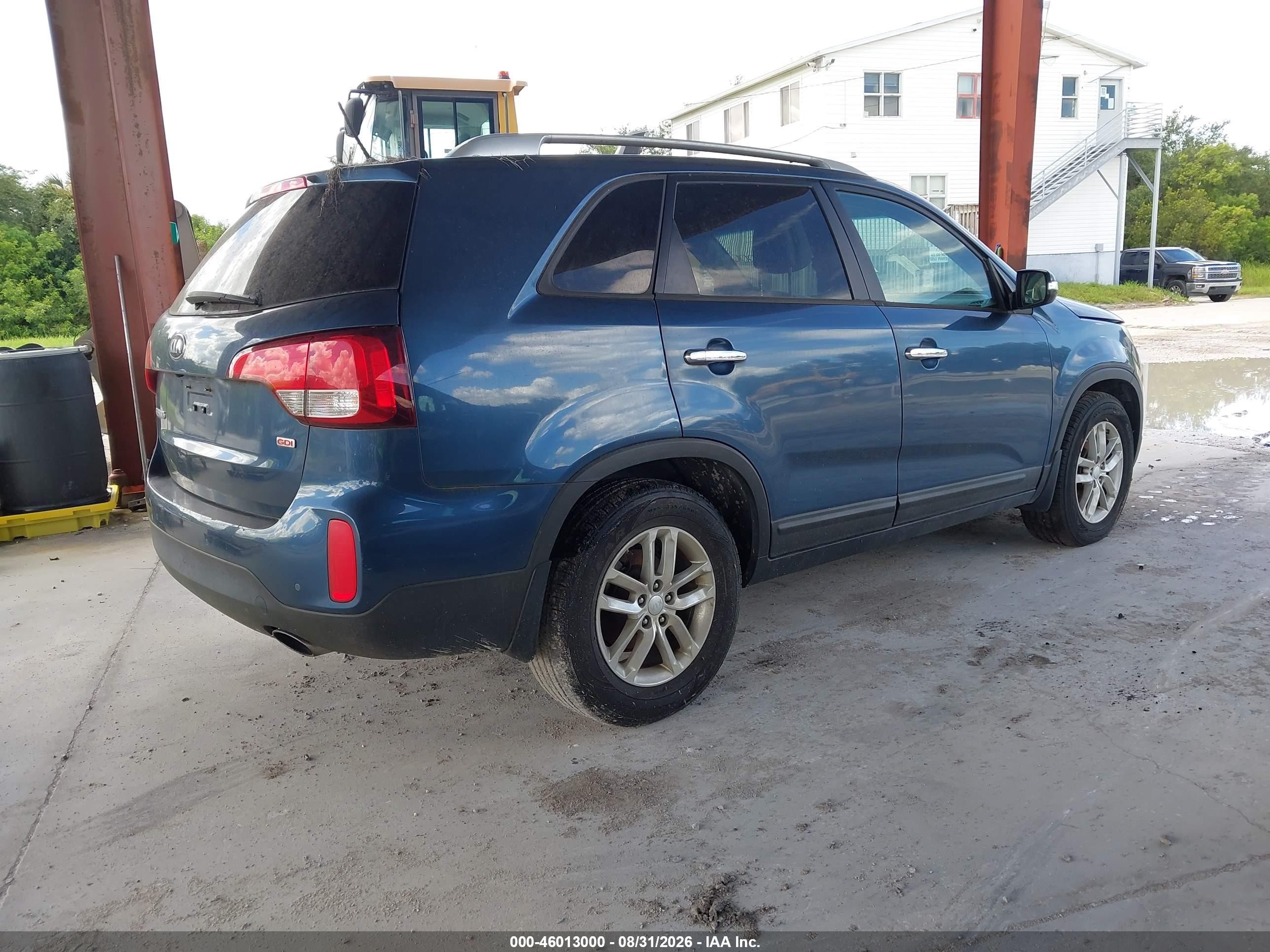 2015 Kia Sorento Lx Blue vin: 5XYKT3A67FG603888